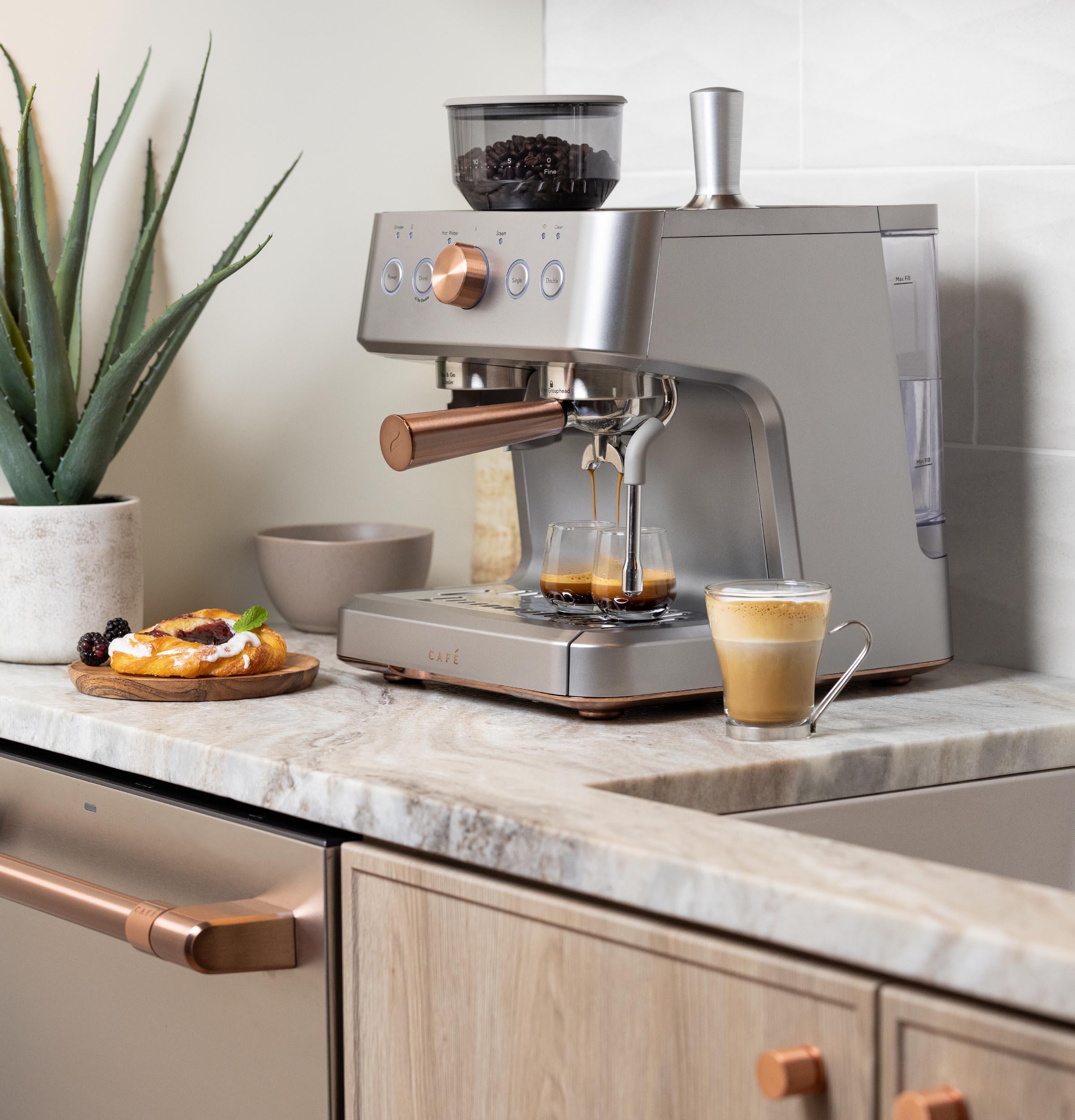 Café™ Stainless Steel Bellissimo Semi-Automatic Espresso Machine