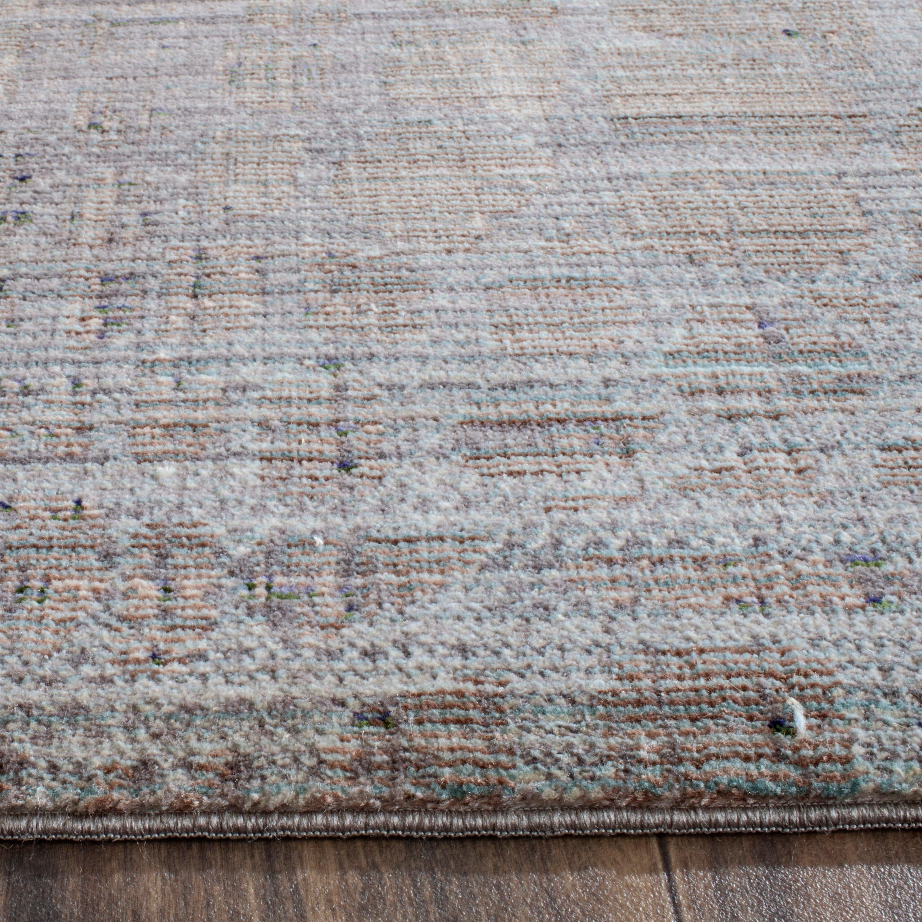 Valencia VAL204 Power Loomed Area Rug - Grey/Multi - 4'x6' - Safavieh.