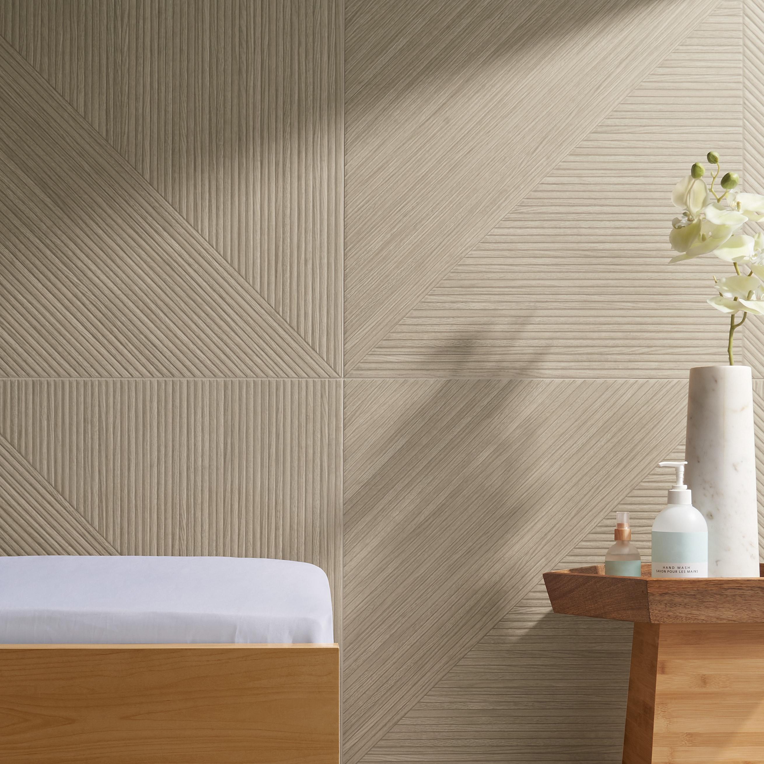 23.62 in. x 47.24 in. Matte Porcelain Wood Look Wall Tile (15.49 Sq. Ft./ case)