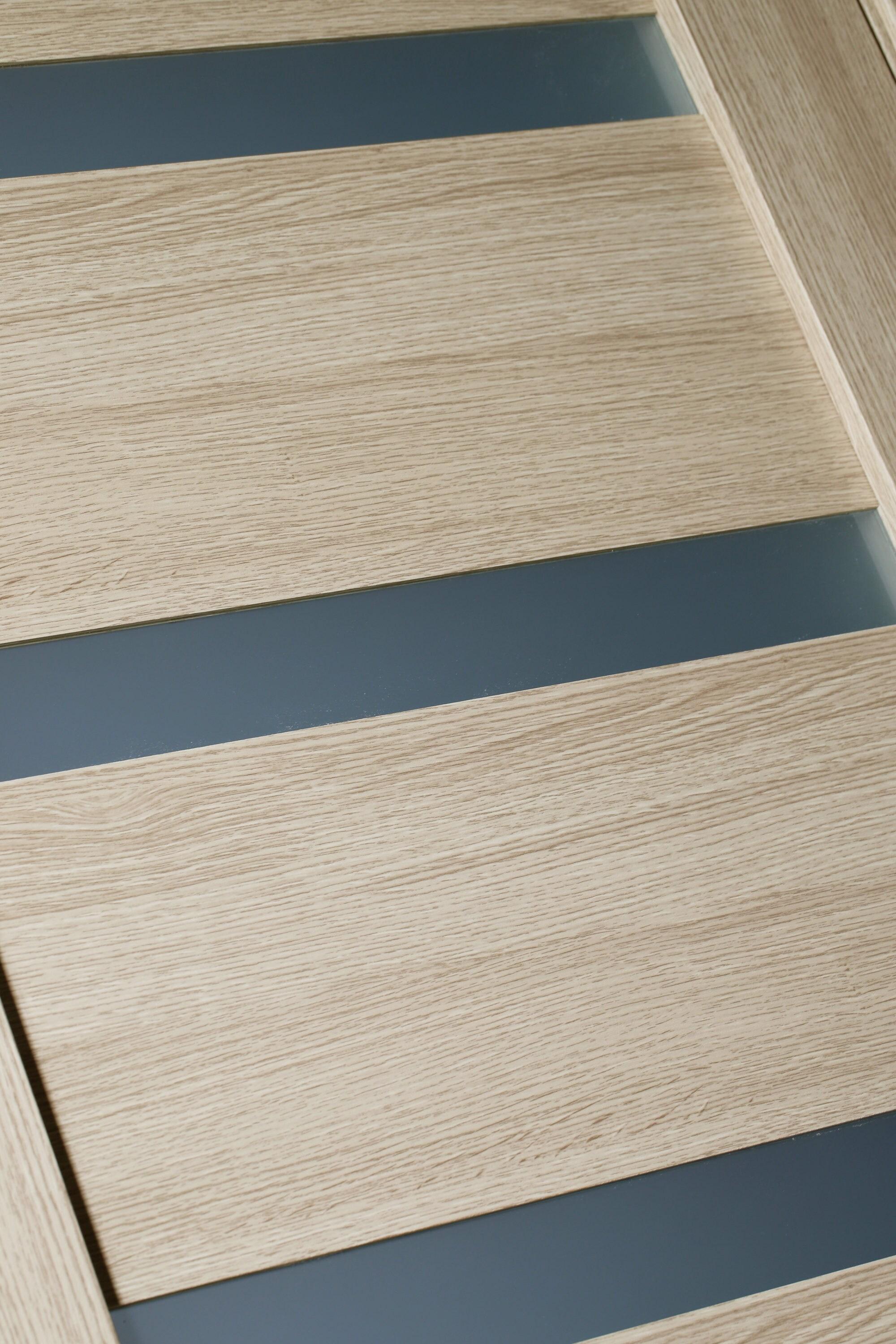 Belldinni Leora Paneled Manufactured Wood and Glass Standard Door Slab