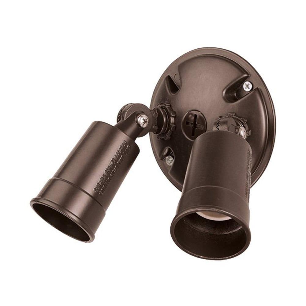 Acclaim Lighting Fl1 150 Watt Cast Aluminum Outdoor Double Flood Light - Bronze