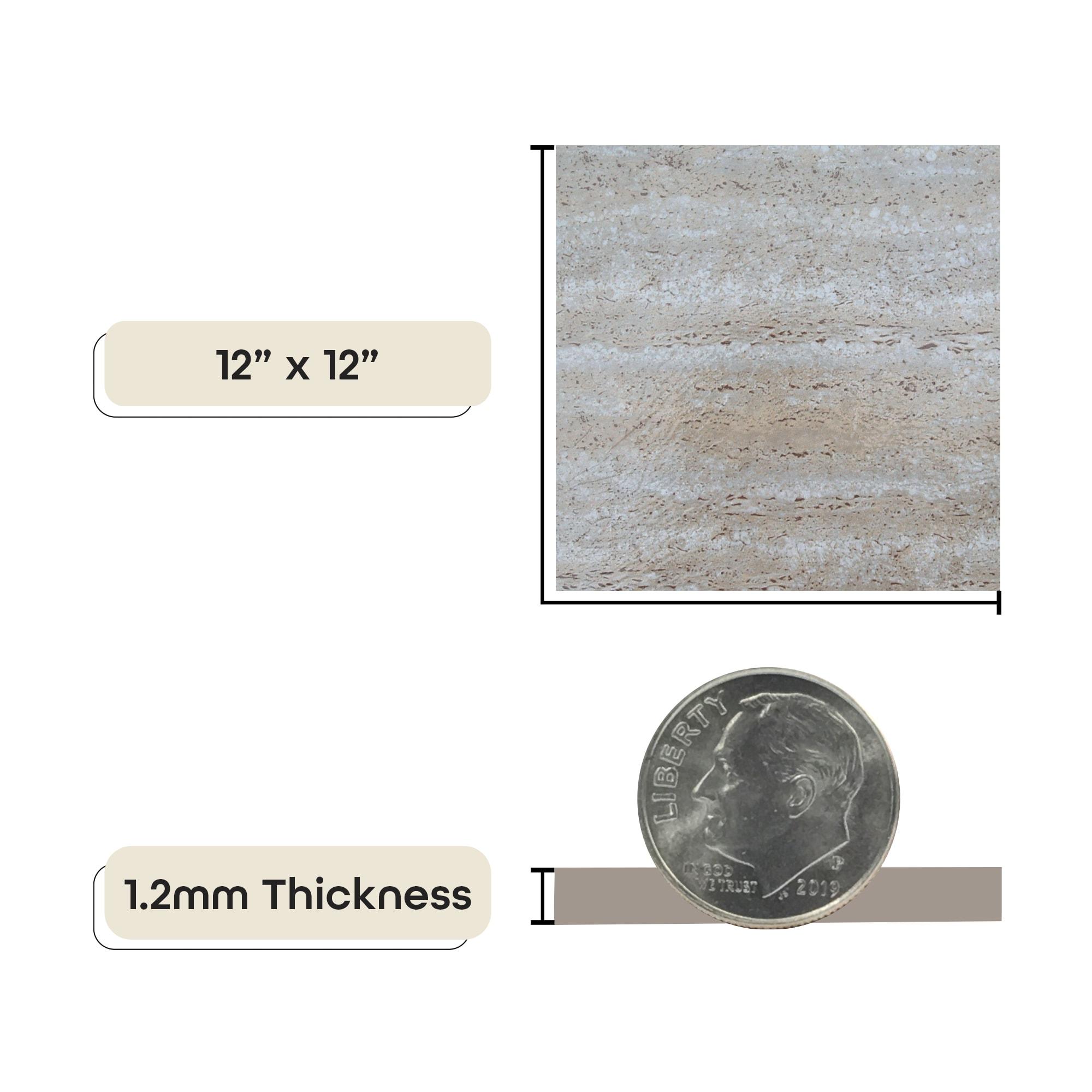 Nexus 0.05'' Thick 12'' W x 12'' L