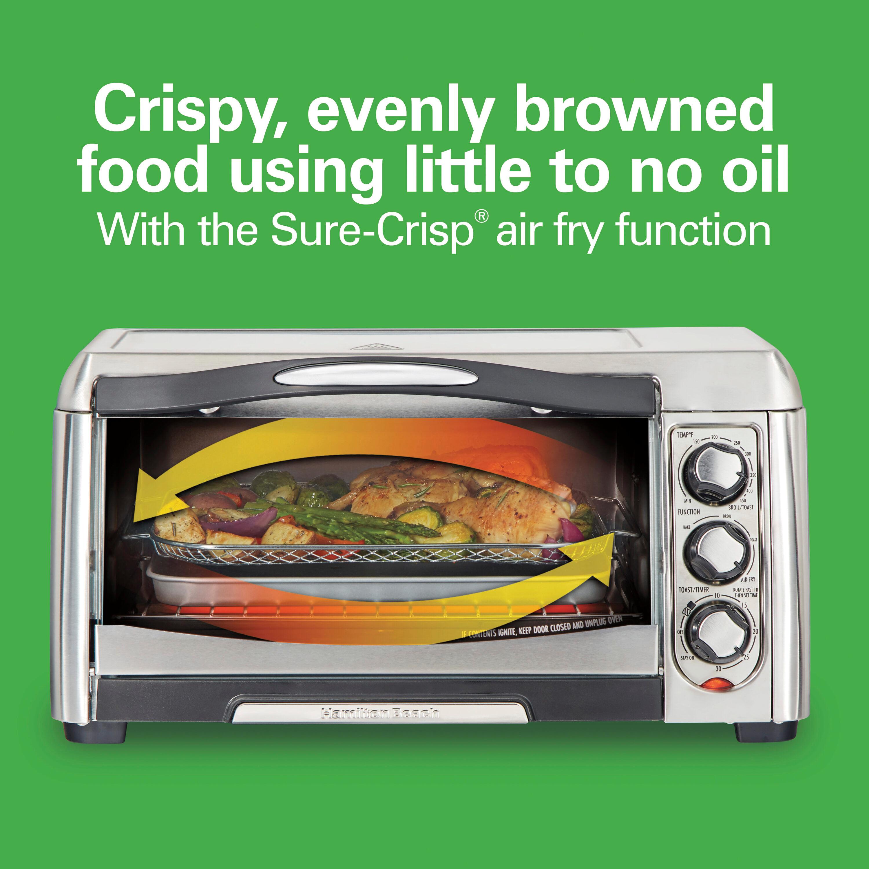 Hamilton Beach Hamilton Beach Sure Crisp 6 Slice Air Fry Toaster Oven