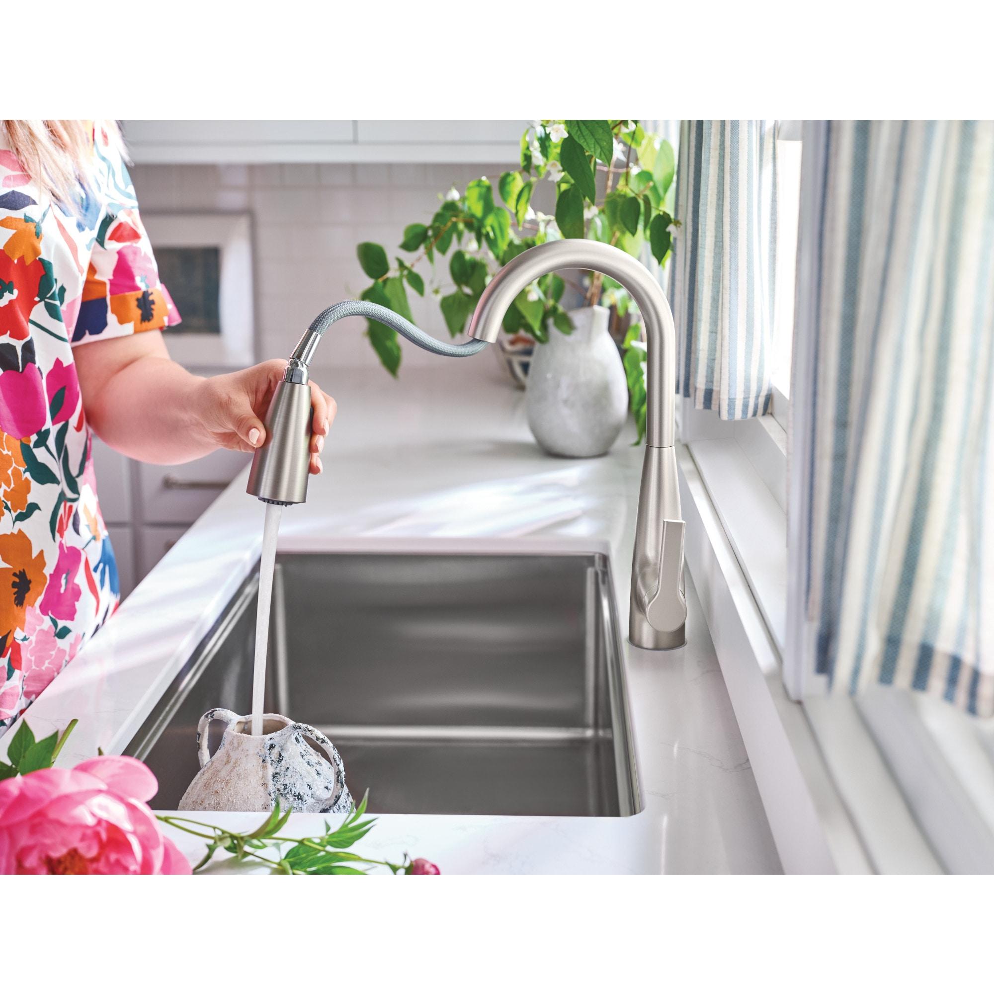Haelyn Touchless Single-Handle Pull-Down Sprayer Kitchen Faucet with MotionSense Wave in Spot Resist Stainless