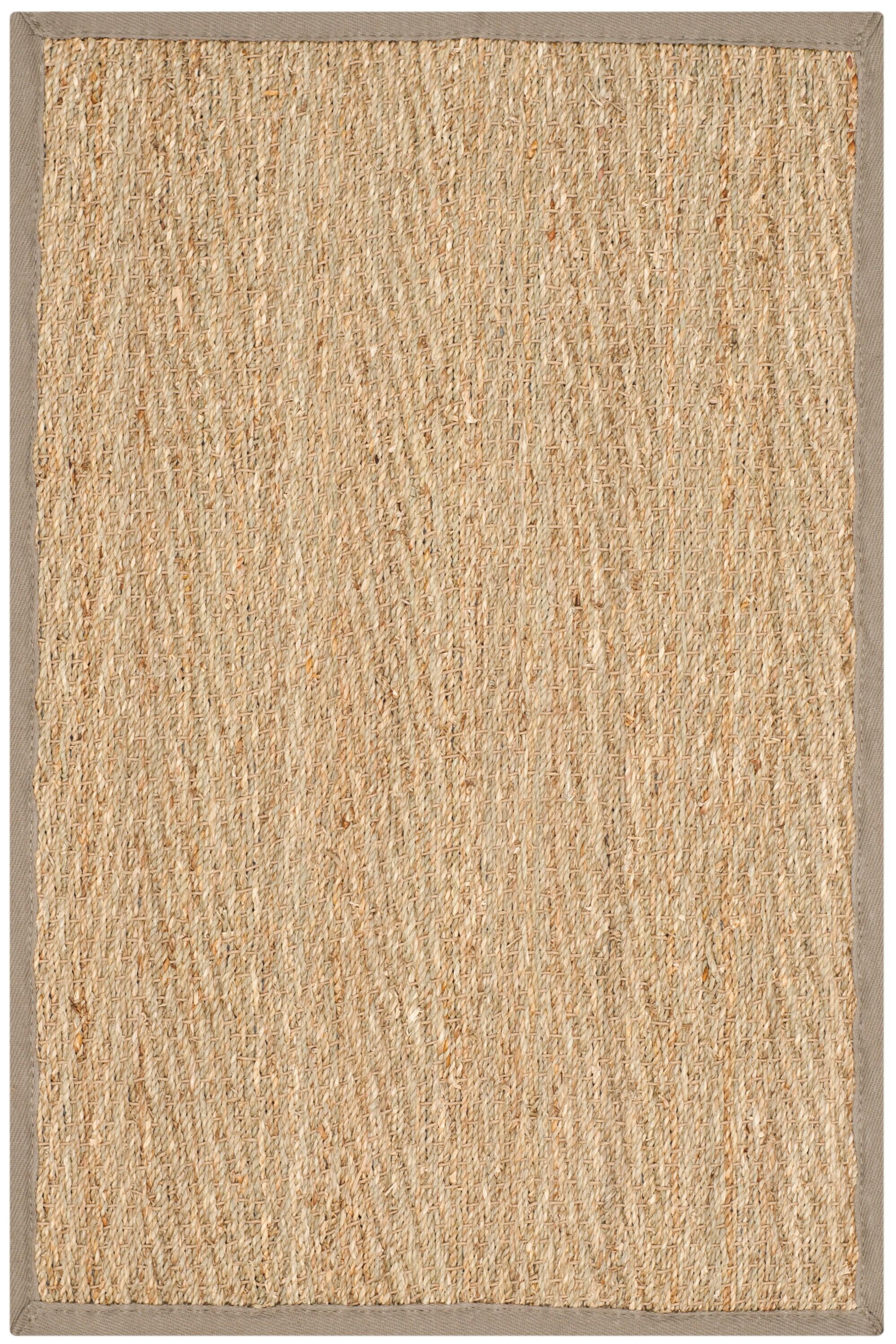 Natural Fiber NF115 Power Loomed Indoor Accent Rug - Natural/Grey - 2'x3' - Safavieh.