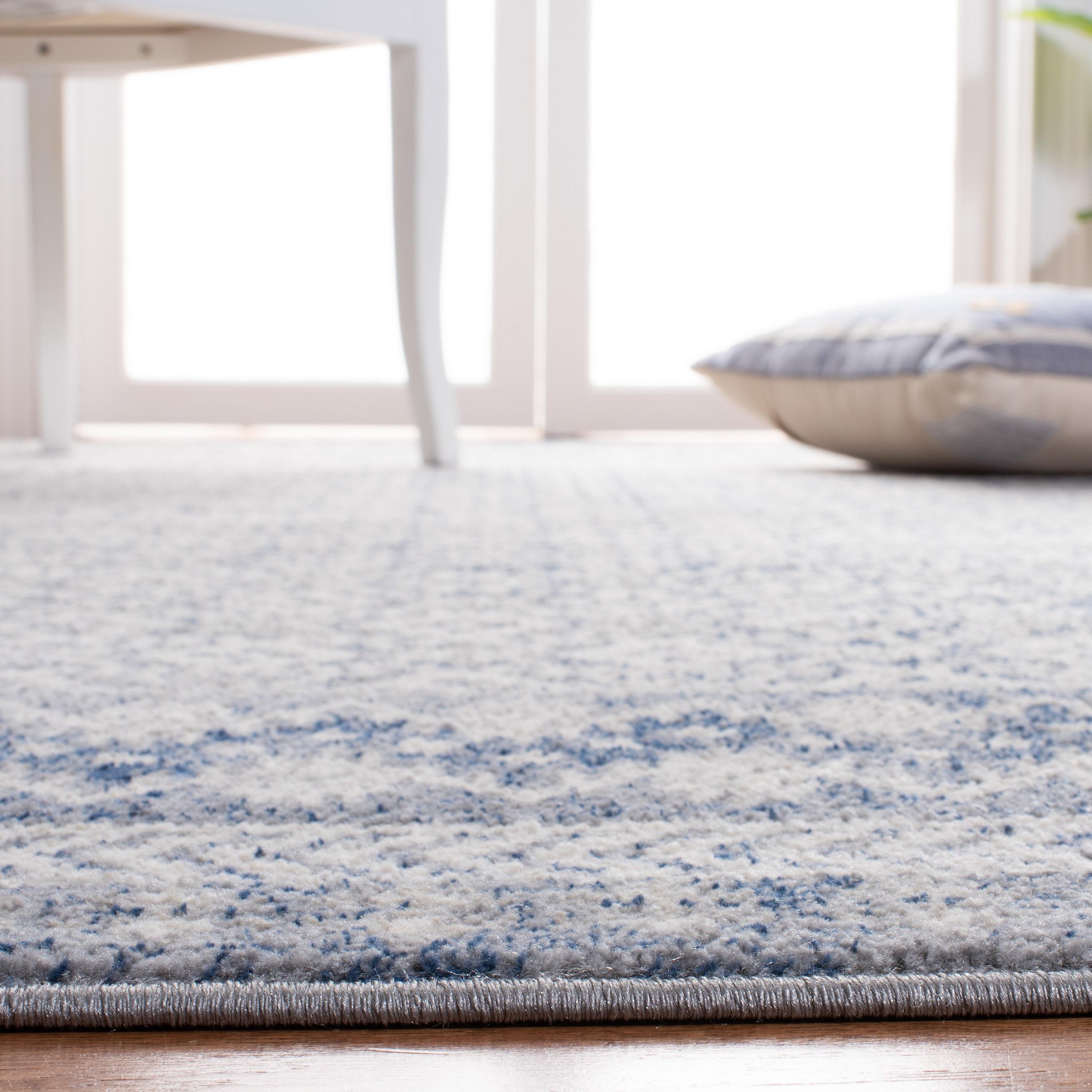 Brentwood BNT899 Power Loomed Indoor Accent Rug - Ivory/Light Grey - 3'x5' - Safavieh