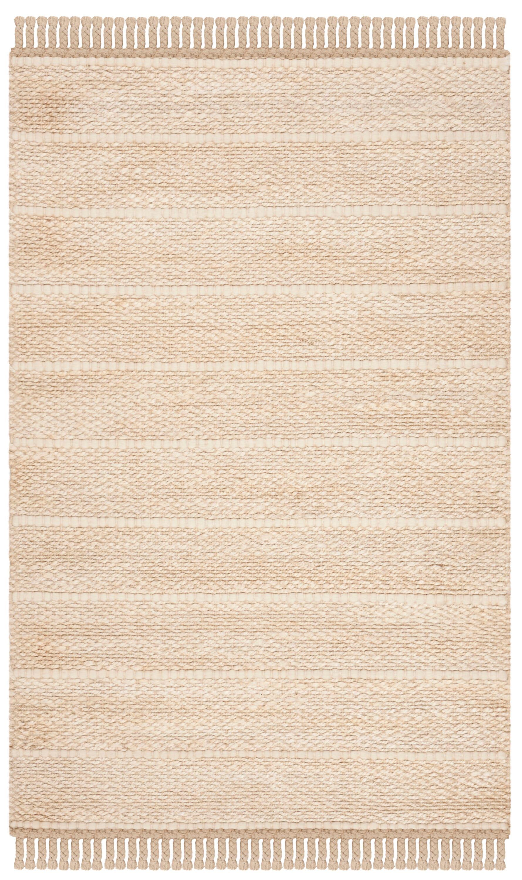 Natural Fiber NF550 Hand Woven Indoor Accent Rug - Ivory/Ivory - 3'x5' - Safavieh.