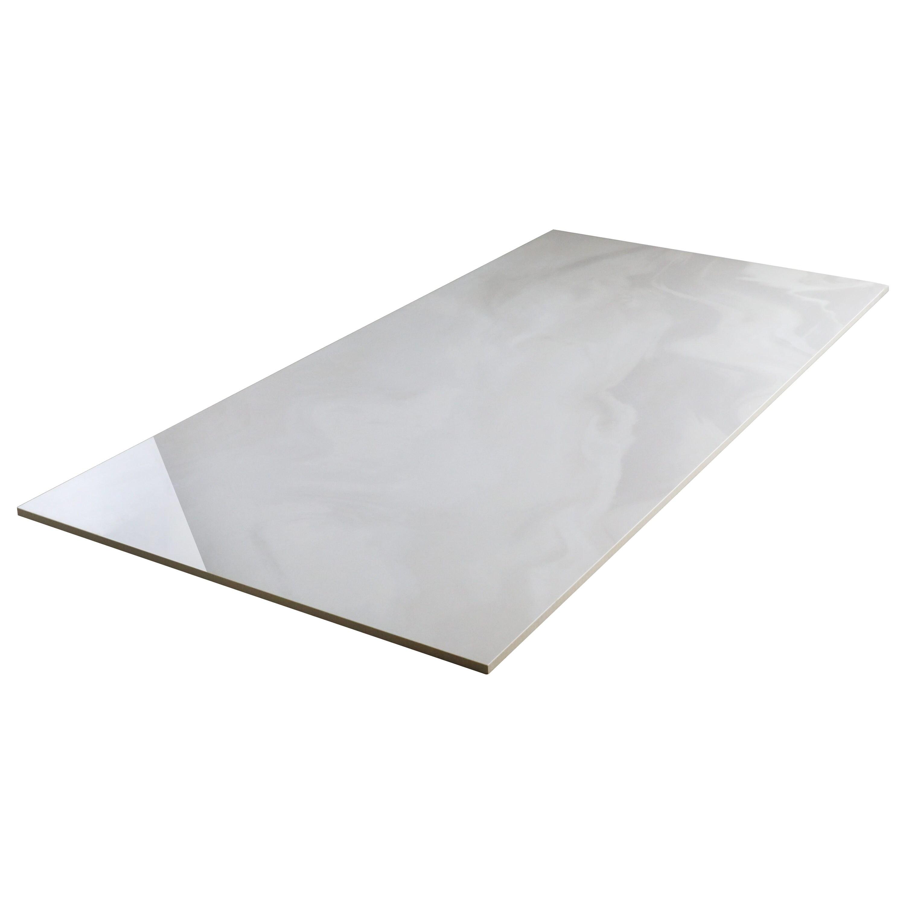 Savannah 23.62 in. x 47.24. in Polished Porcelain Marble Look Floor & Wall Tile (15.49 Sq. Ft./Case)