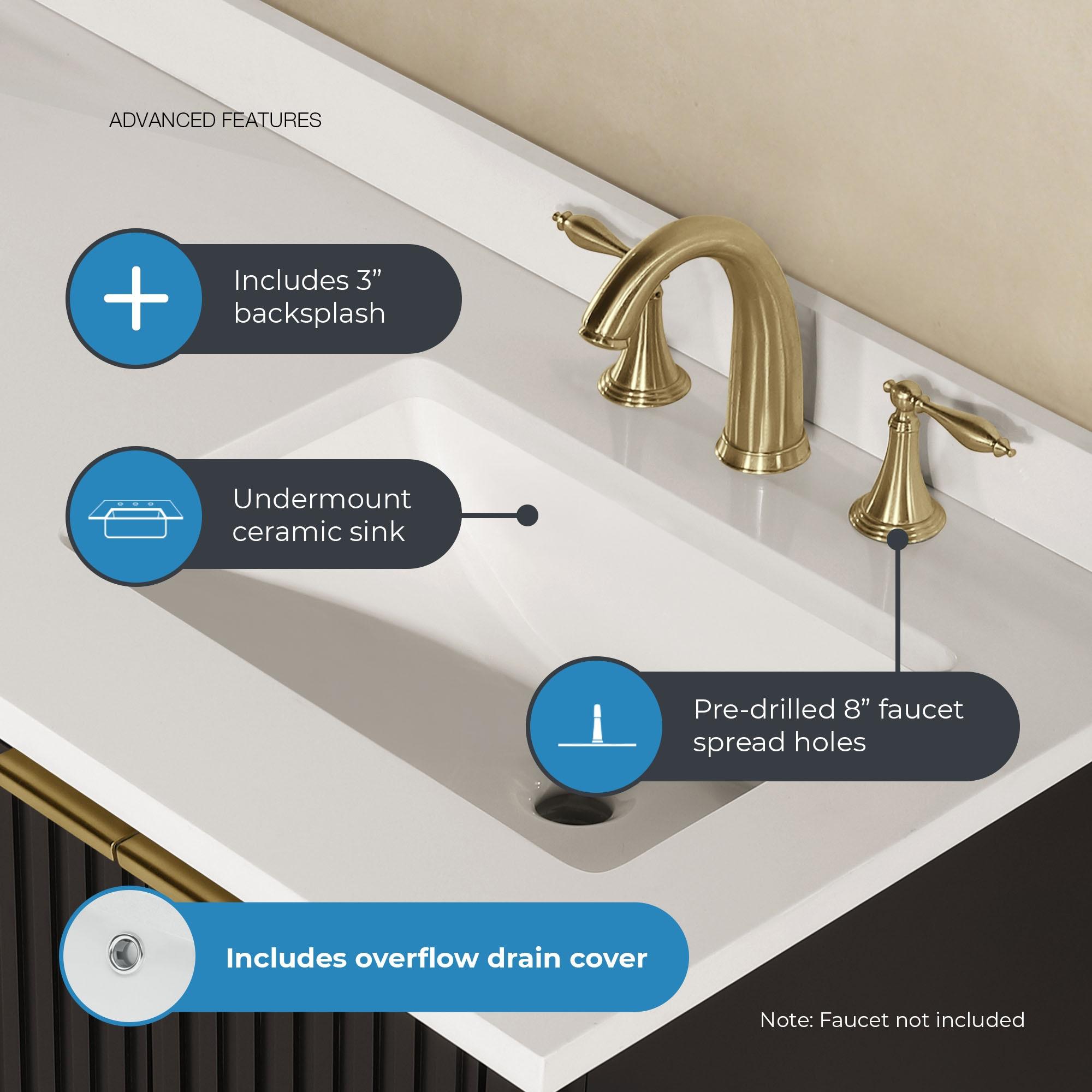 60 in. Double Sink Bathroom Vanity