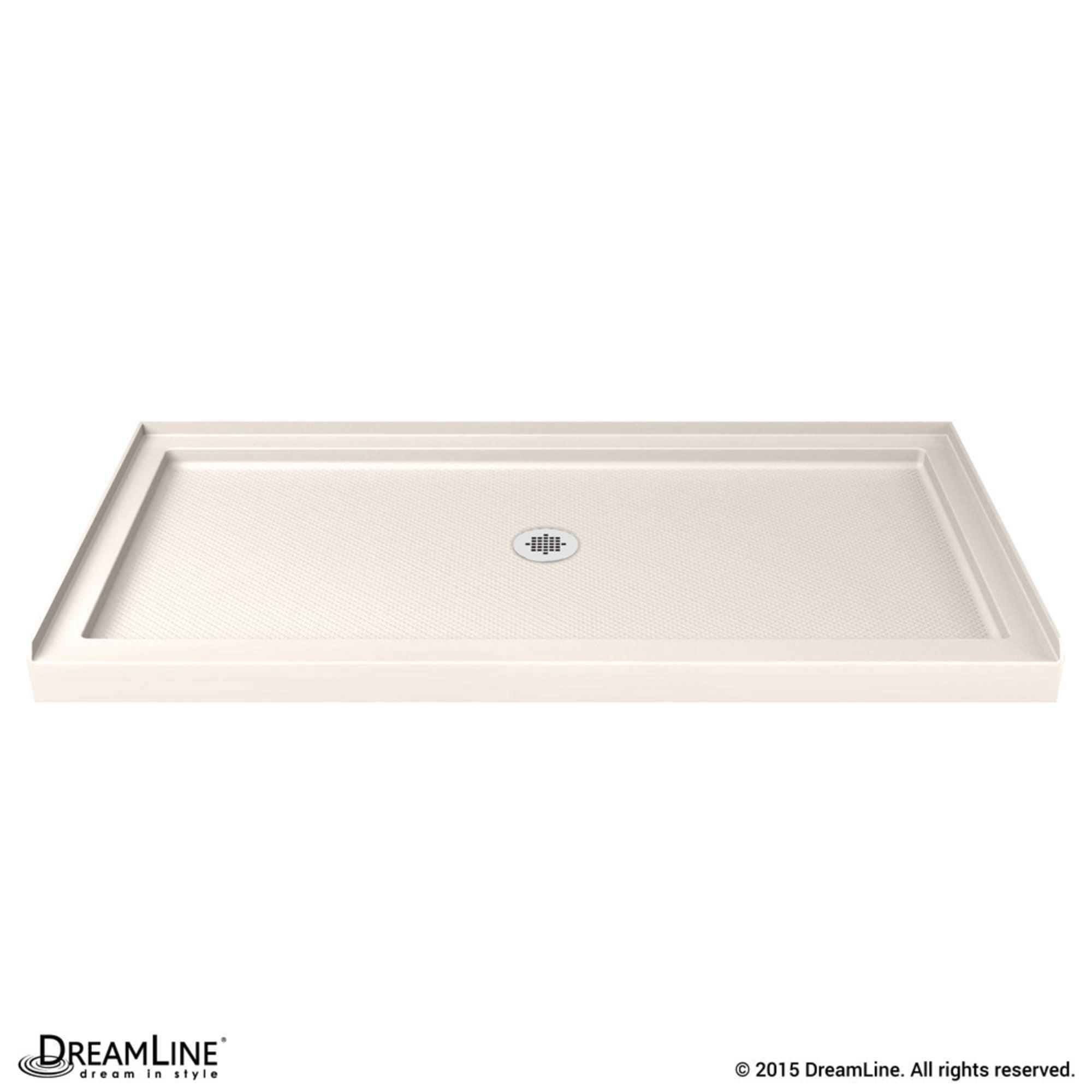 Visions 60" W x 74.75" Semi-Frameless Shower Encolusure