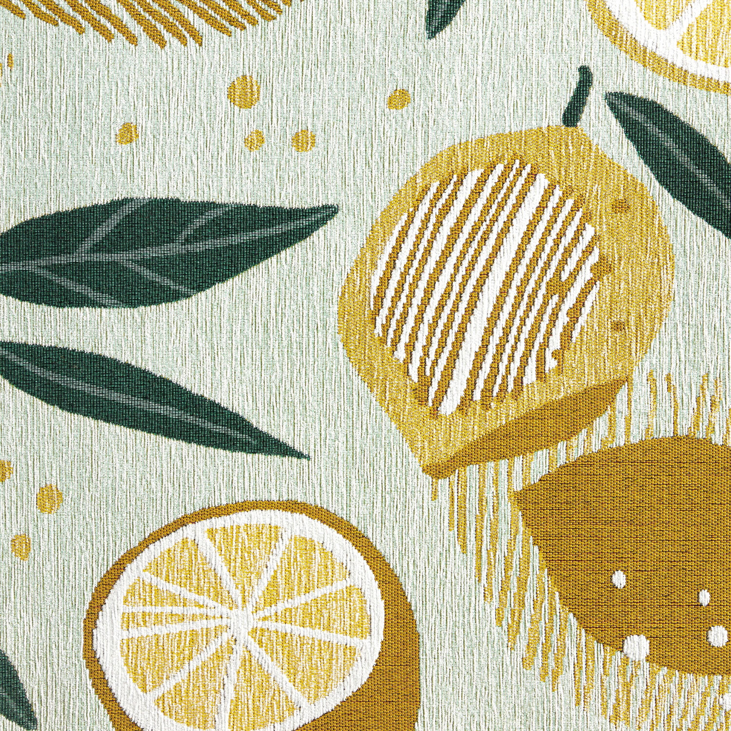 TOWN & COUNTRY Living Livie Fresh Lemon Everwash Washable Non-Slip Backing Kitchen Runner Rug