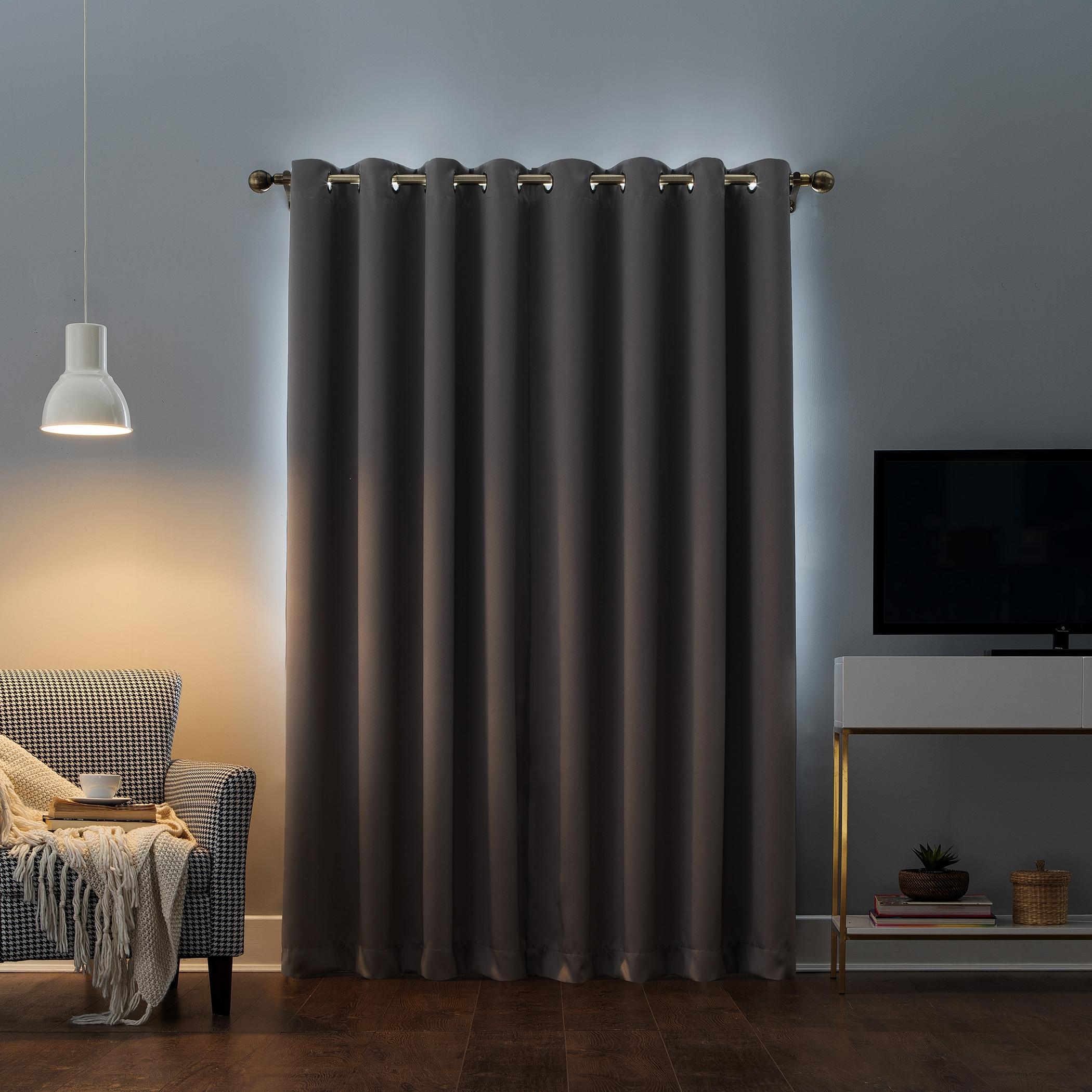 Oslo Theater Grade Extreme 100% Blackout Grommet Curtain Panel