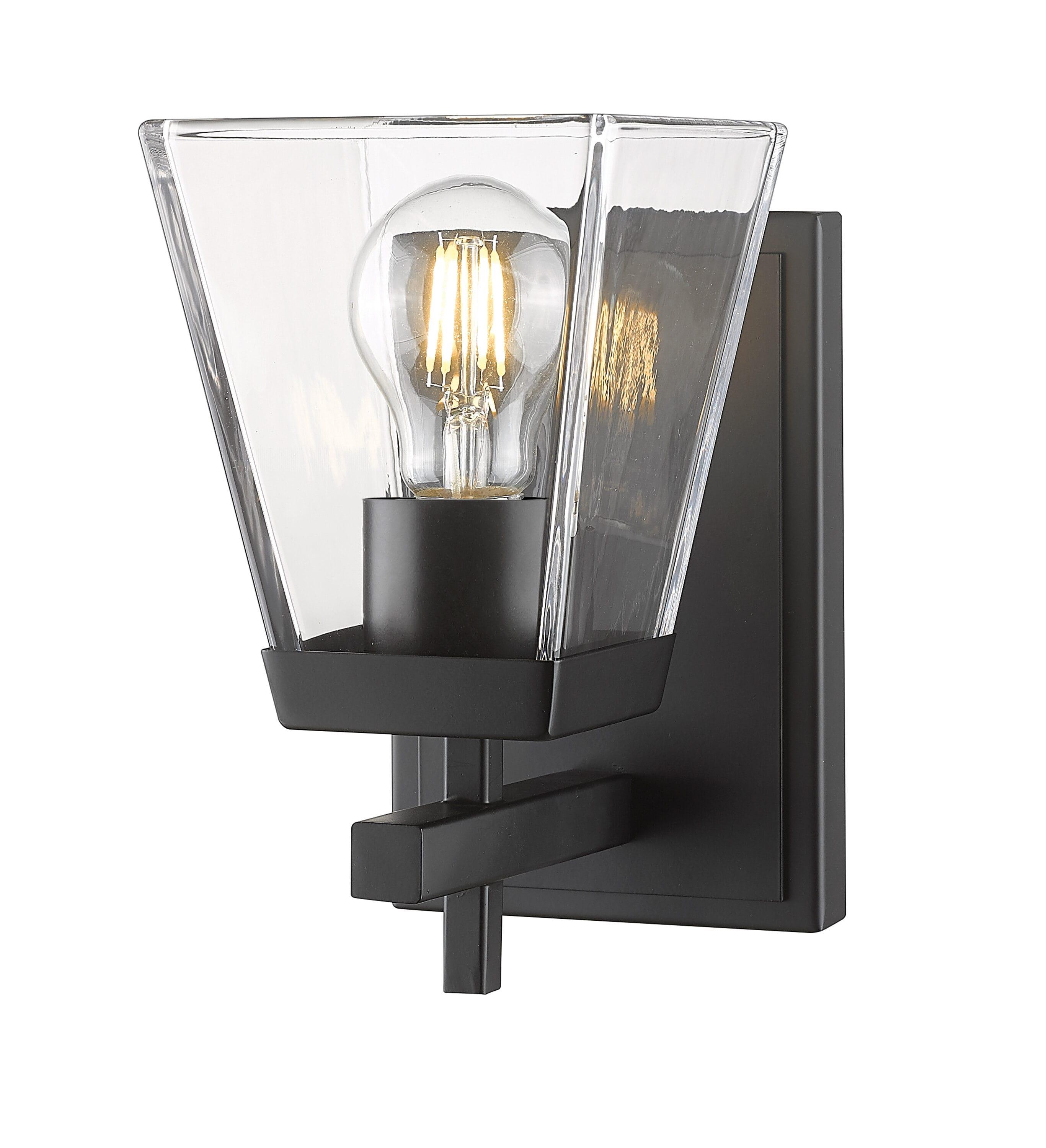 Z-Lite Lauren 1 - Light Wall Light in  Matte Black