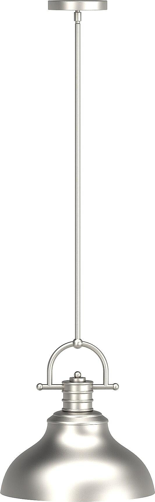 Volume Lighting V1838 1 Light 14" Wide Led Pendant - Nickel