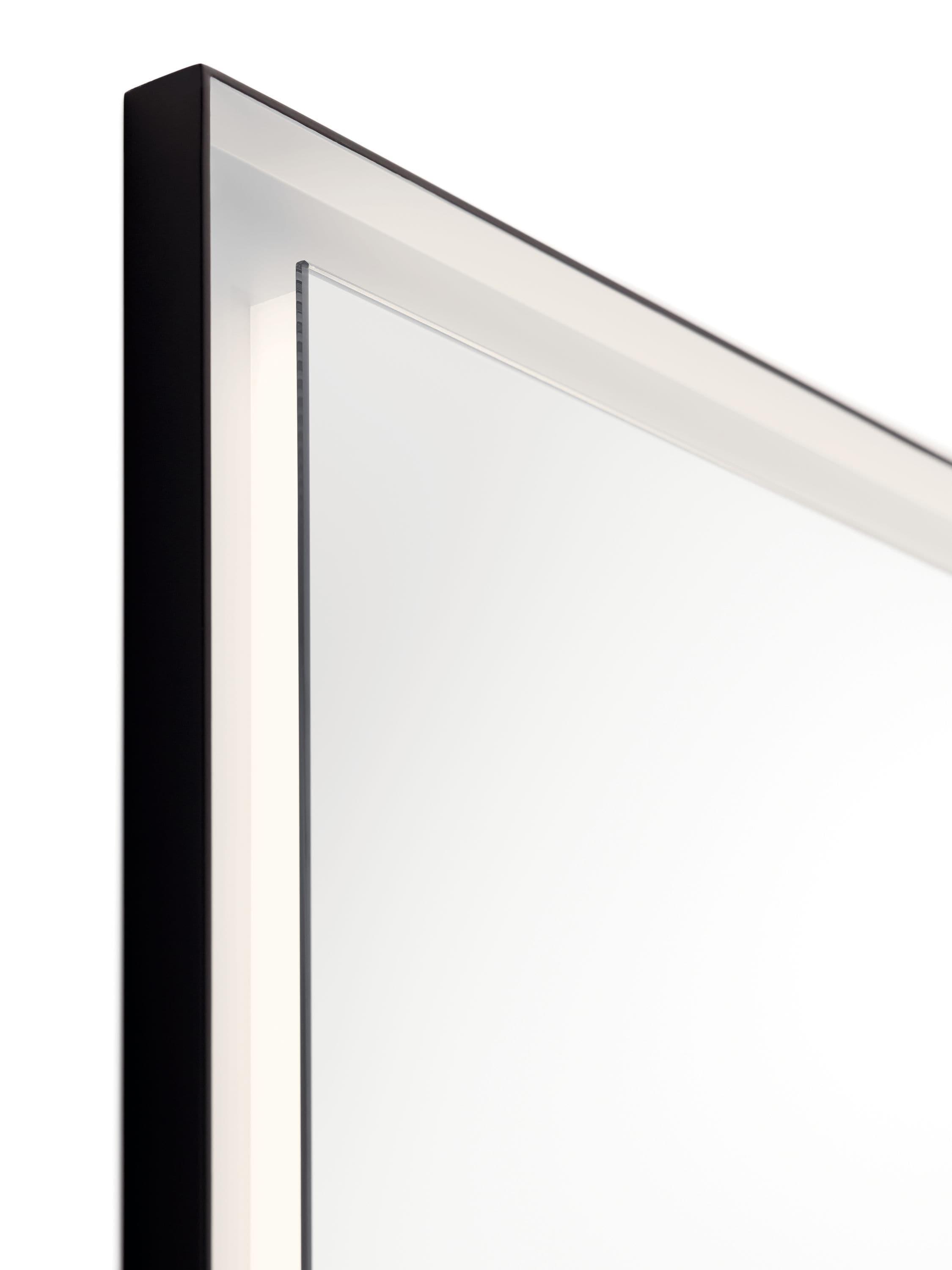 84167-Elan Lighting-Ryame - 23.5 Inch LED Mirror-Matte Black Finish