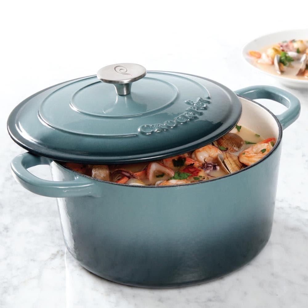 Crock-pot Artisan Cast Iron Round Dutch Oven