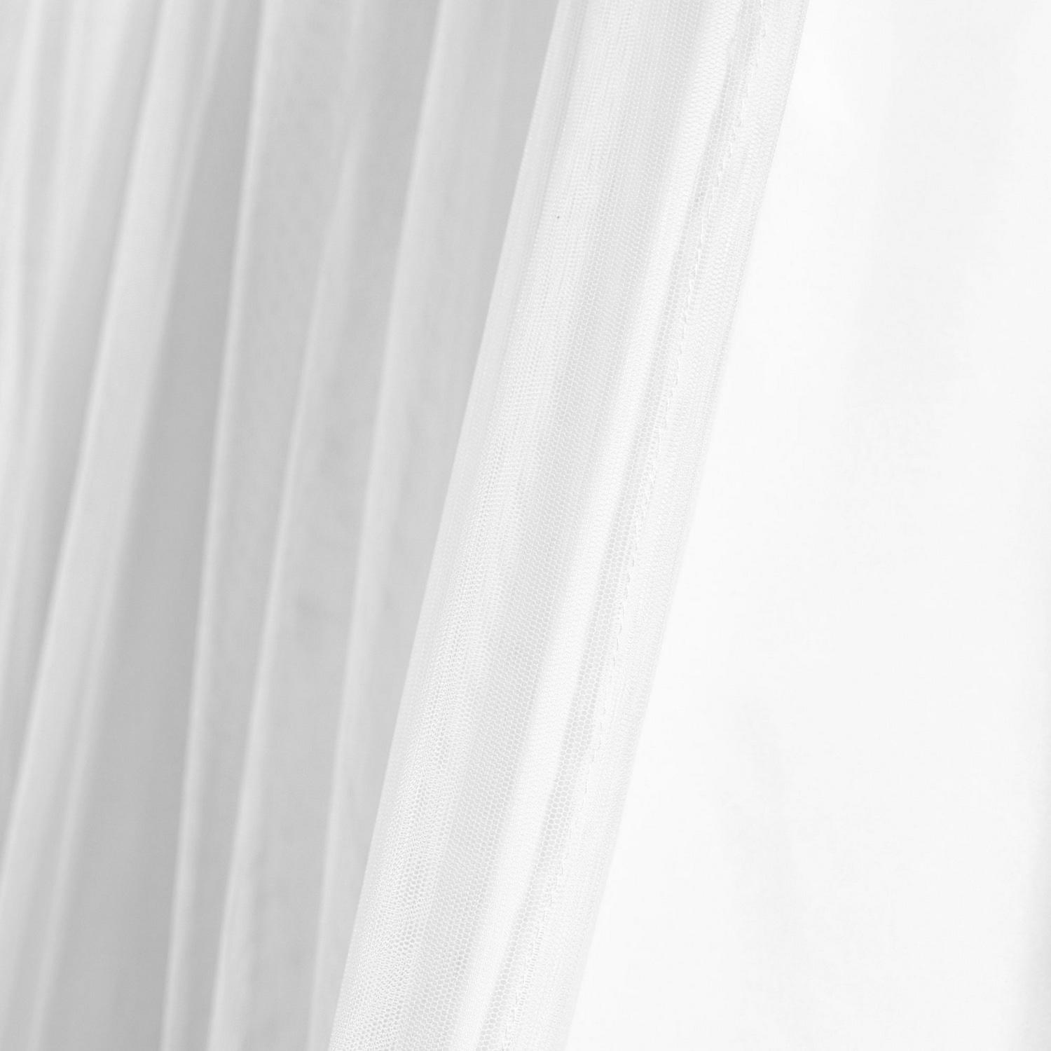 Lush Decor Polyester Semi Sheer Curtain Pair (Set of 2)