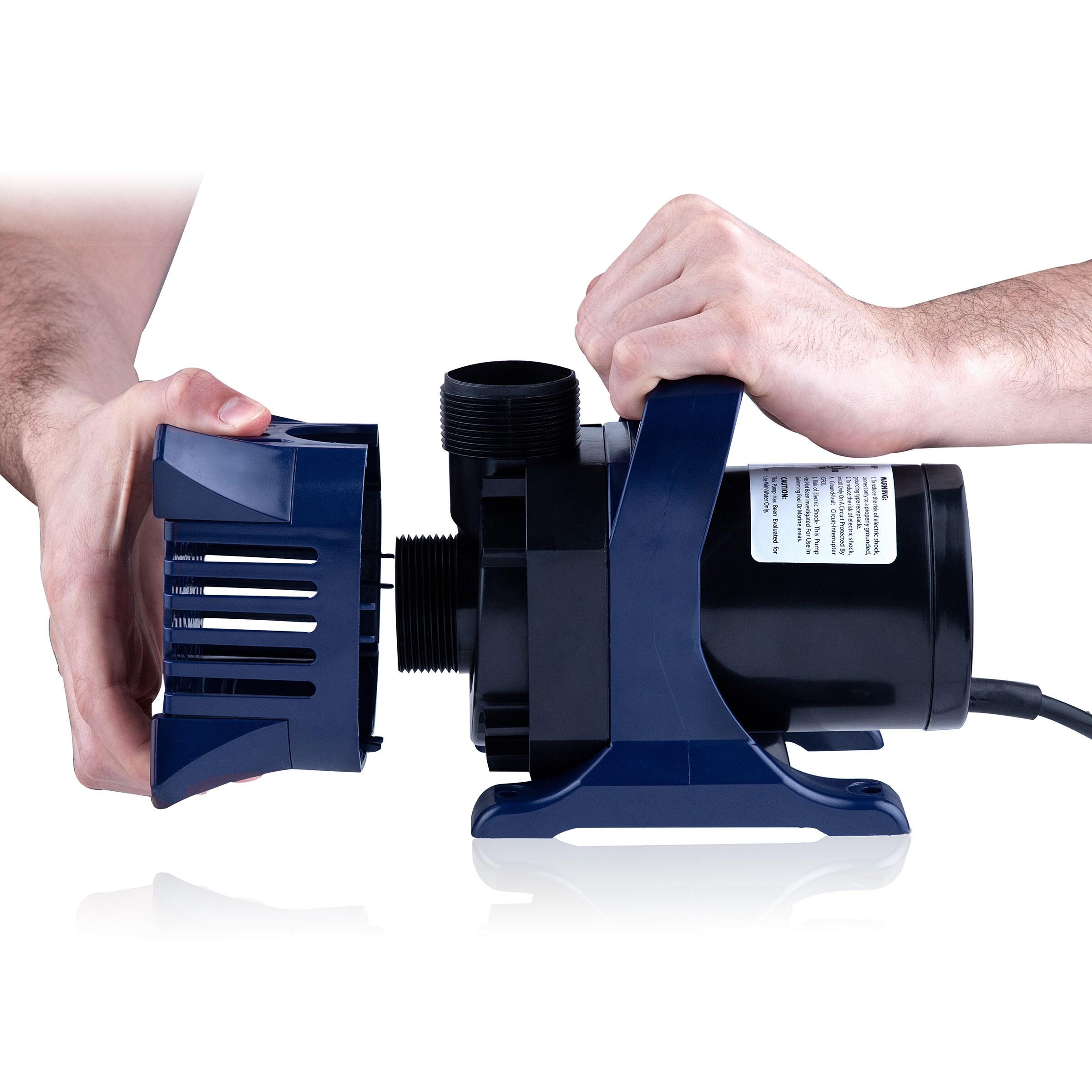 3100GPH Cyclone Pump with 33' Cord - Blue - Alpine Corporation: Submersible, Ceramic Shaft, Vortex Impeller
