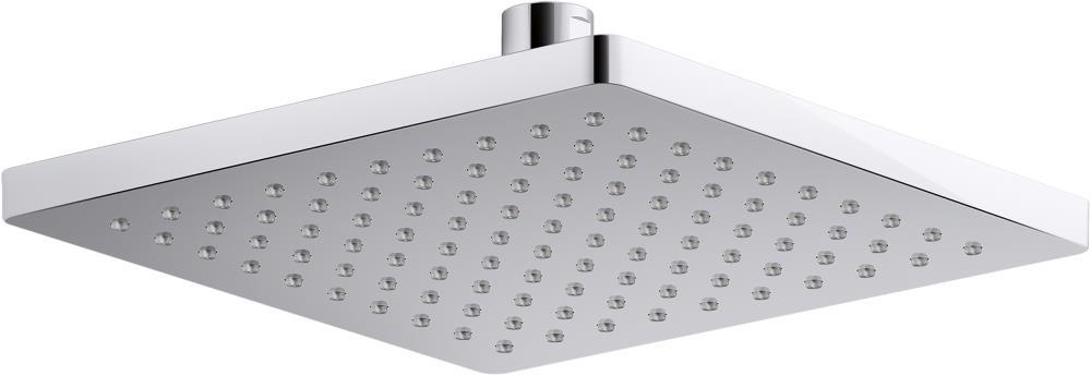 Honesty 8" Polished Chrome Square Rain Showerhead