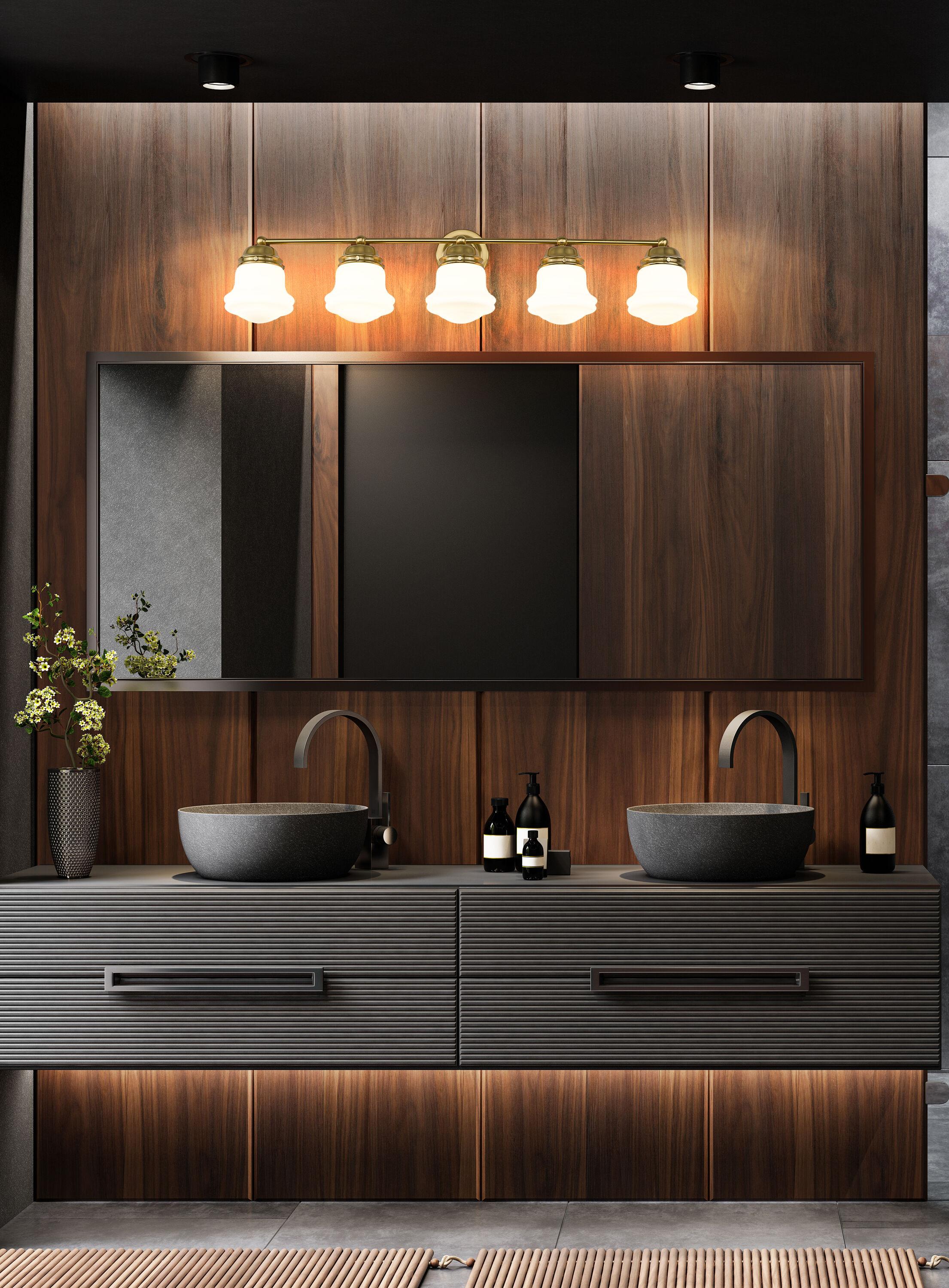 Z-Lite Vaughn 5 - Light Vanity in  Luxe Gold