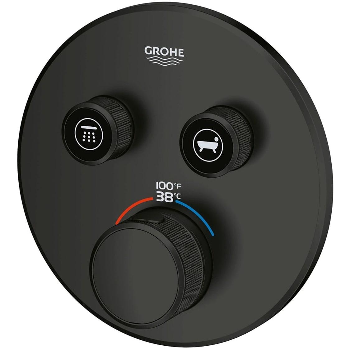 GROHE Grohtherm SmartControl Dual-Function Shower Thermostatic Valve Trim