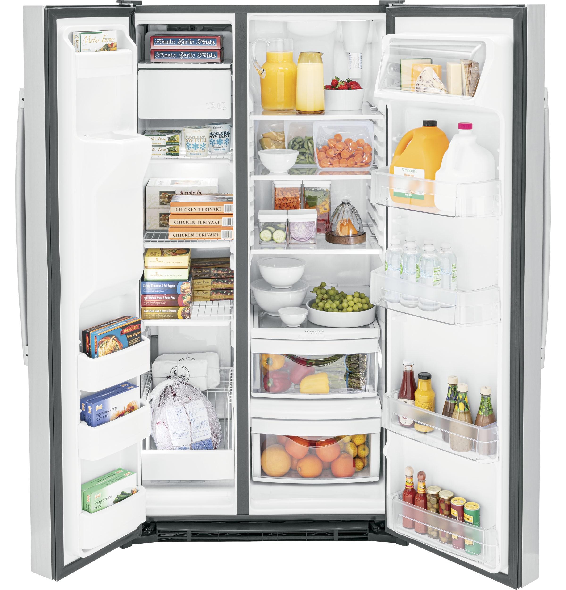 GE 36" Side By Side 25.3 cu. ft. Refrigerator