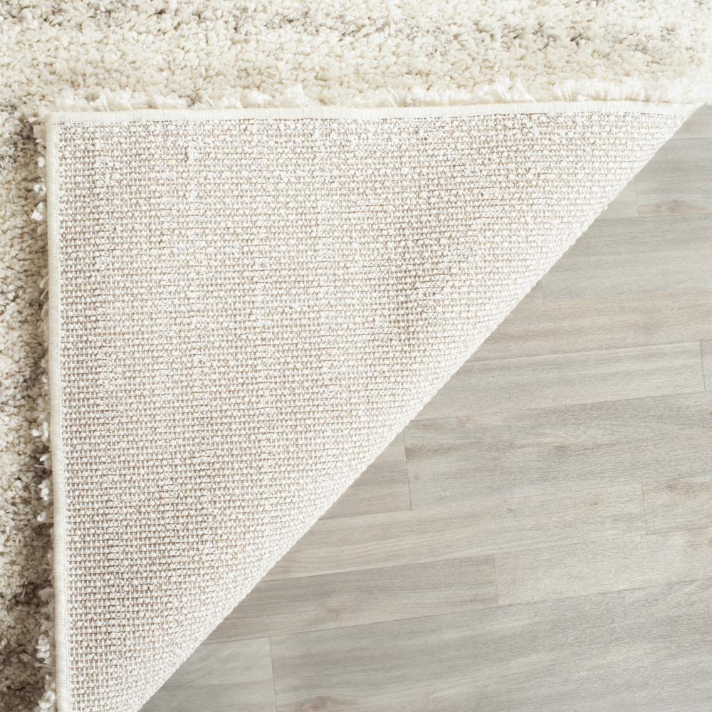 Arizona Shag ASG741 Power Loomed Indoor Area Rug - Ivory/Beige - 4'x6' - Safavieh