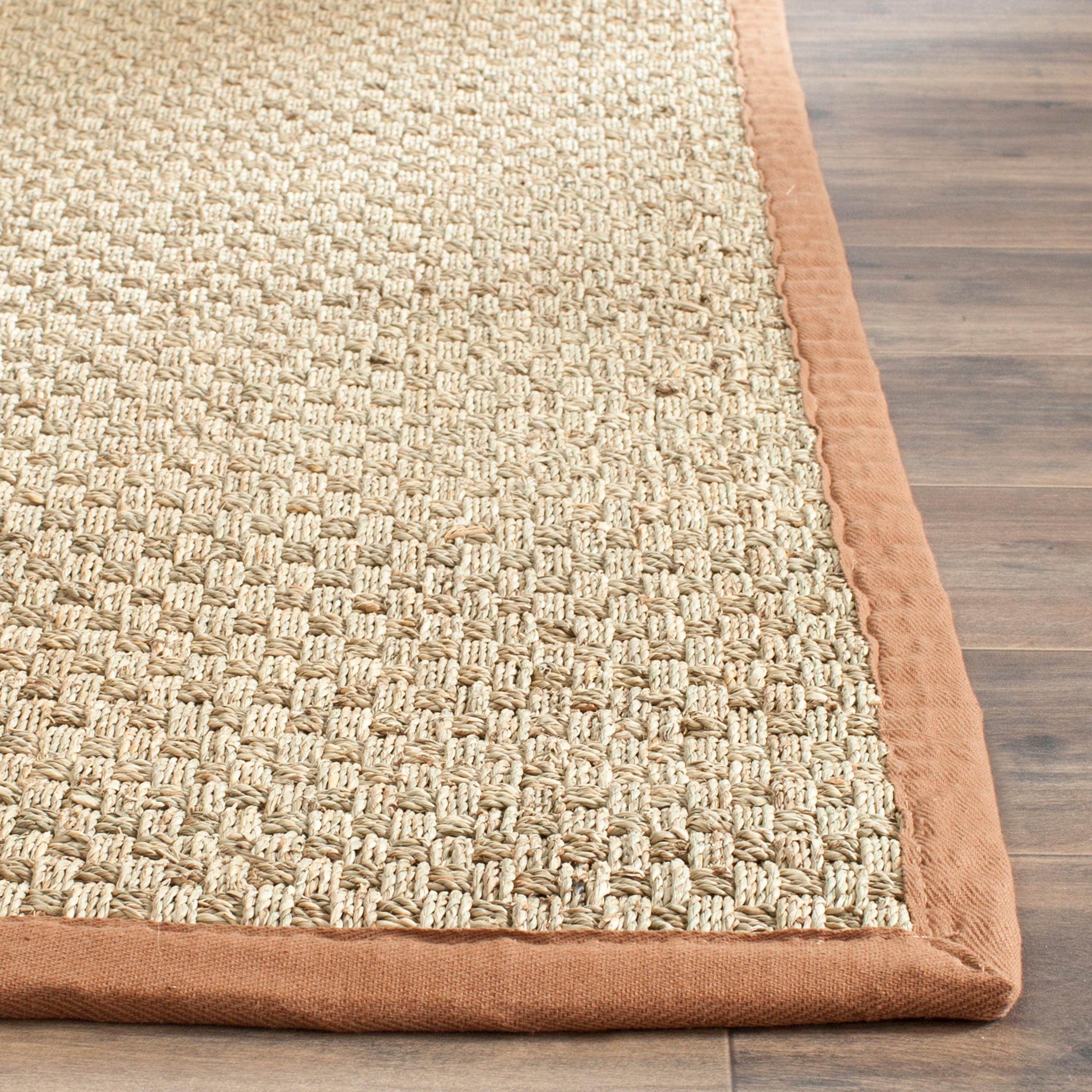 Natural Fiber NF114 Power Loomed Indoor Accent Rug - Natural/Brown - 3'x5' - Safavieh.