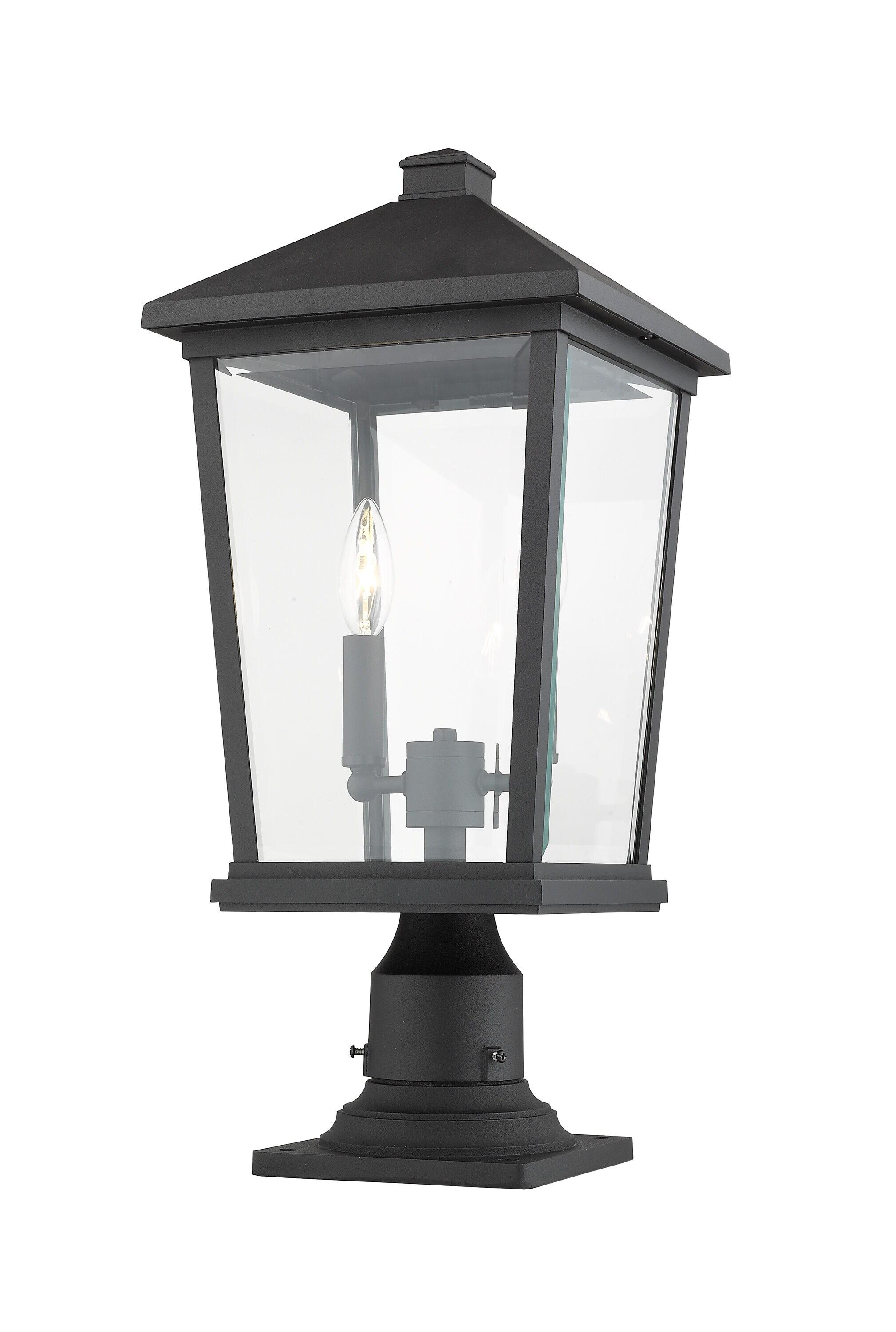 Z-Lite Beacon 2 - Light Lantern in  Black