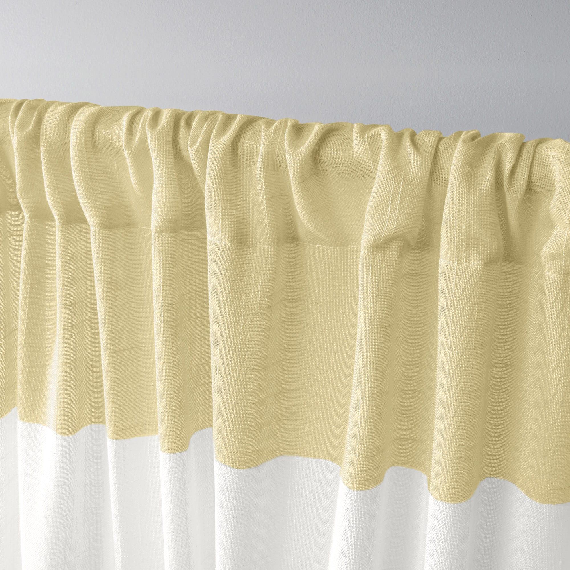 Amalgamated Textiles Darma Synthetic Sheer Curtain Pair