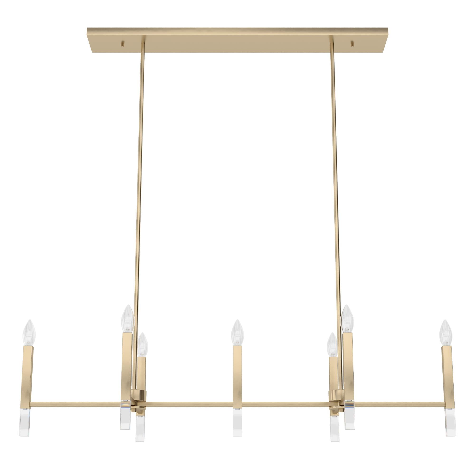Hunter Fan Sunjai 7 Light Linear Ceiling Light Fixture
