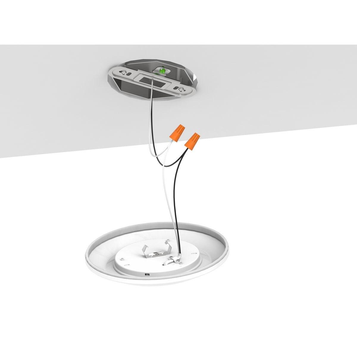 7-1/4" Intrinsic Collection Surface Mount LED in White