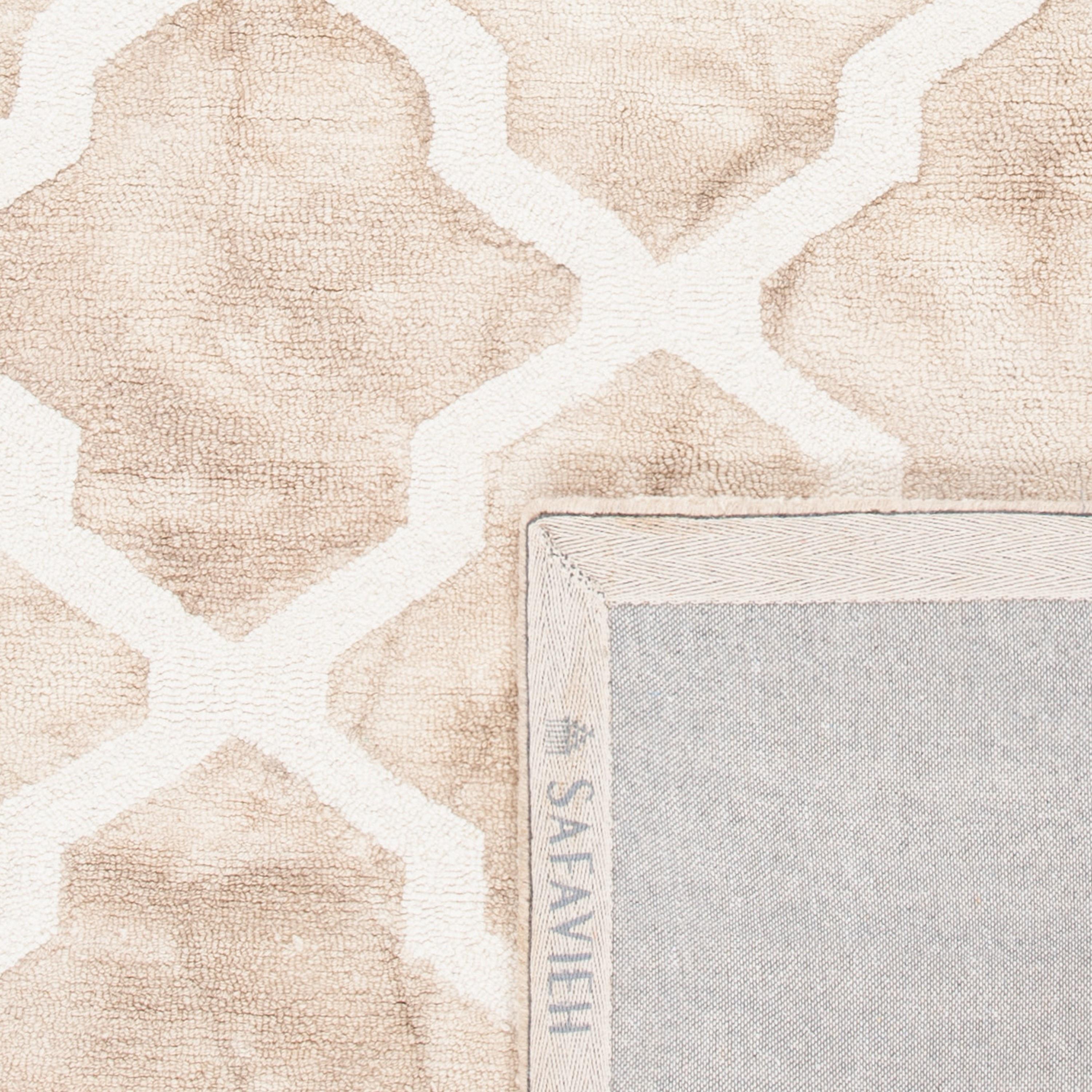 Dip Dye DDY540 Hand Tufted Indoor Accent Rug - Beige/Ivory - 3'x5' - Safavieh