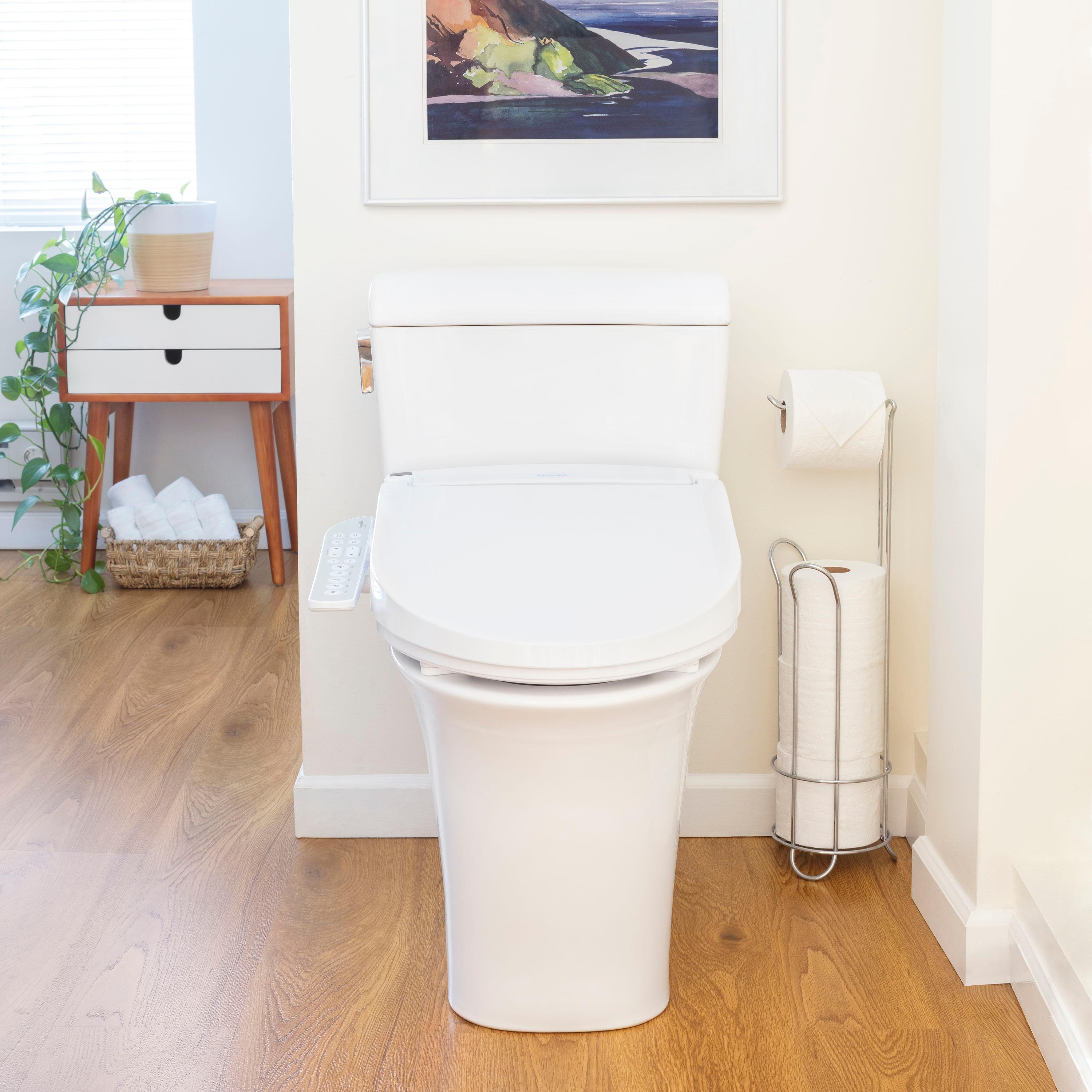 Swash Select DR801 Sidearm Bidet Seat with Warm Air Dryer and Deodorizer, Elongated White