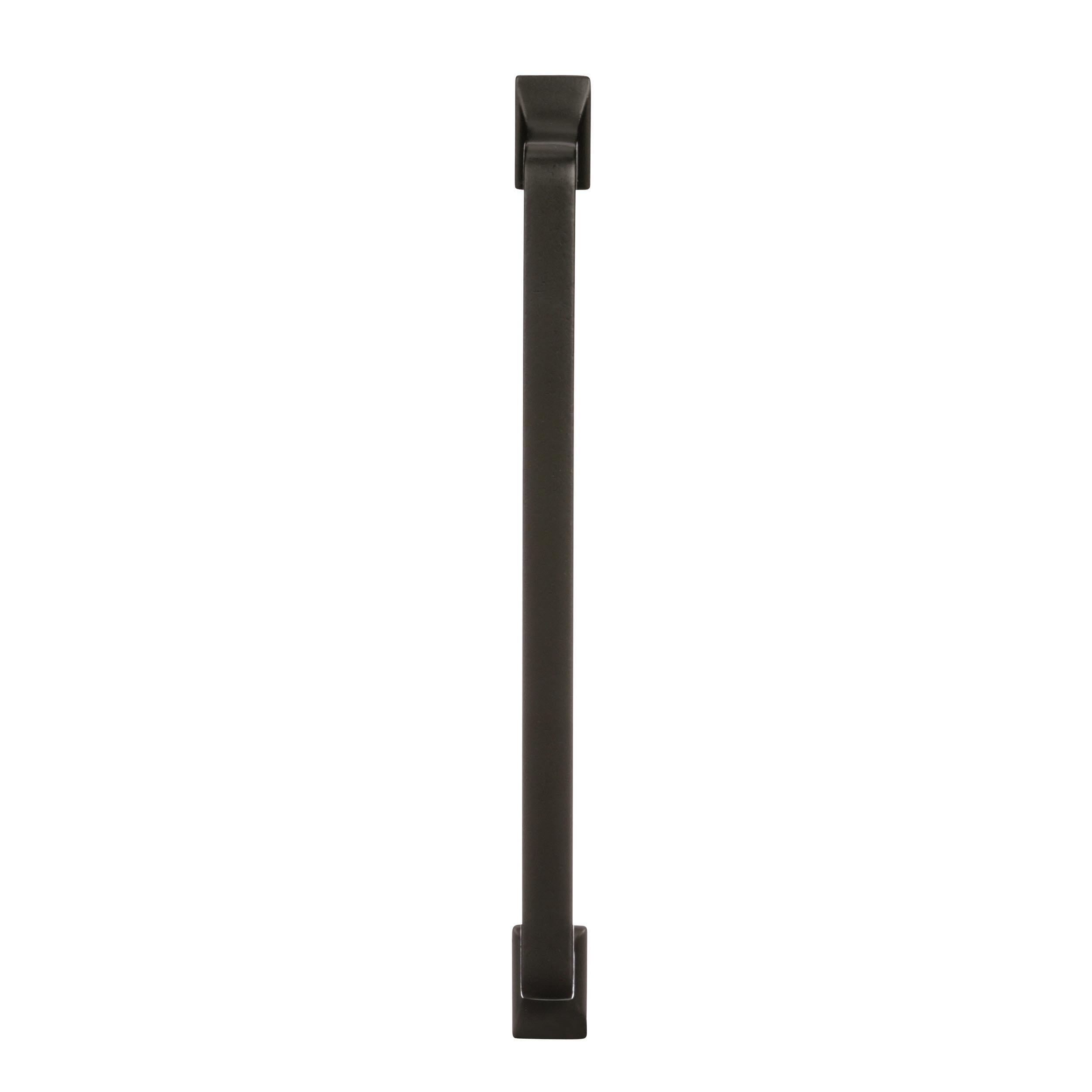 Amerock Westerly 6-5/16 inch (160mm) Center-to-Center Black Bronze Cabinet Pull