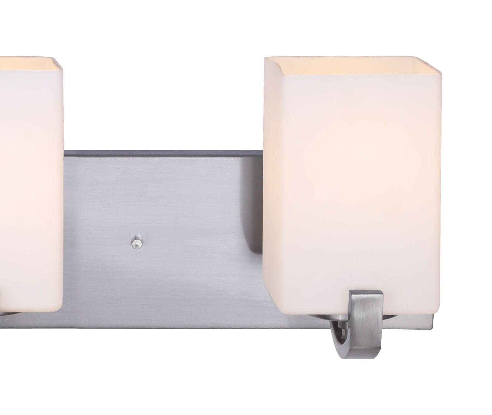 Palmer 3-Light Brushed Nickel Bath Light