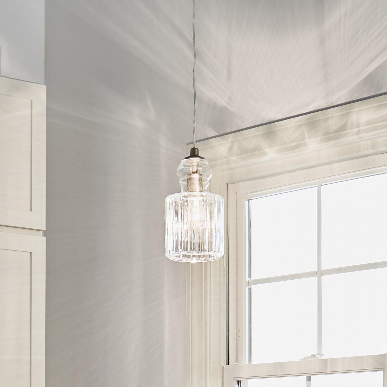 Kichler Lighting Riviera 1 - Light Pendant in  Brushed Nickel