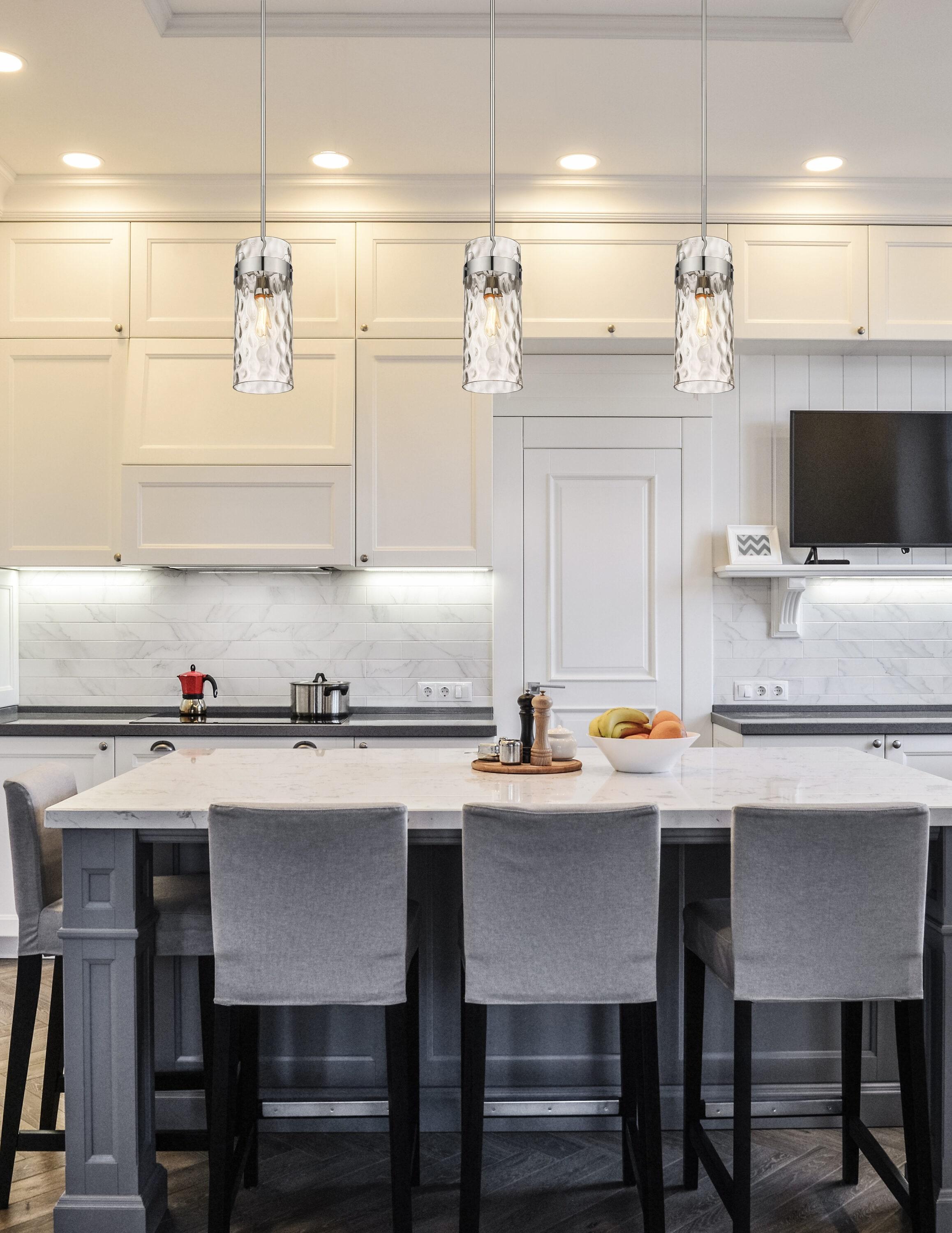 Z-Lite Fontaine 1 - Light Pendant in  Polished Nickel