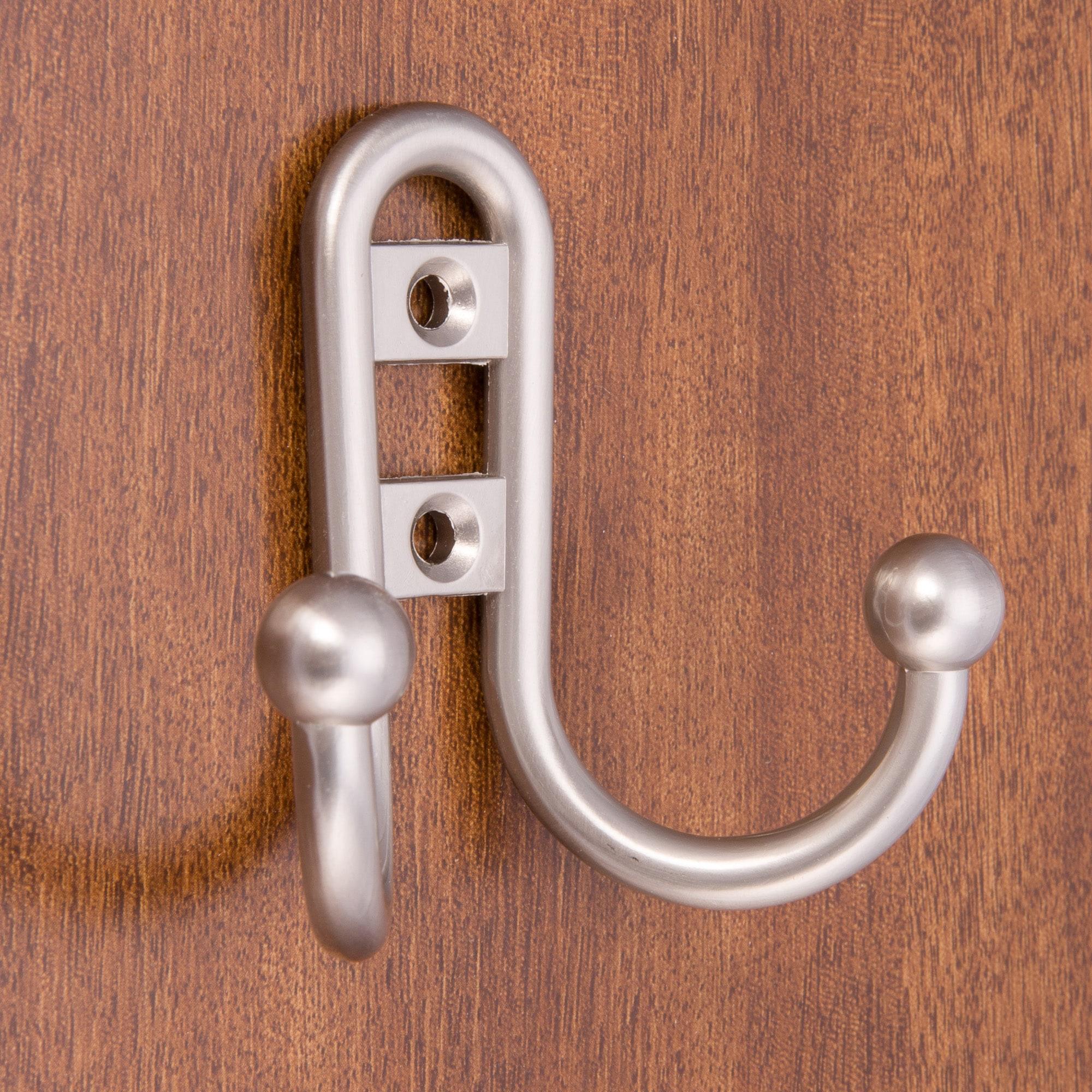 Franklin Brass Wall Mounted Decorative Double Robe Hook B46115J-SN-C