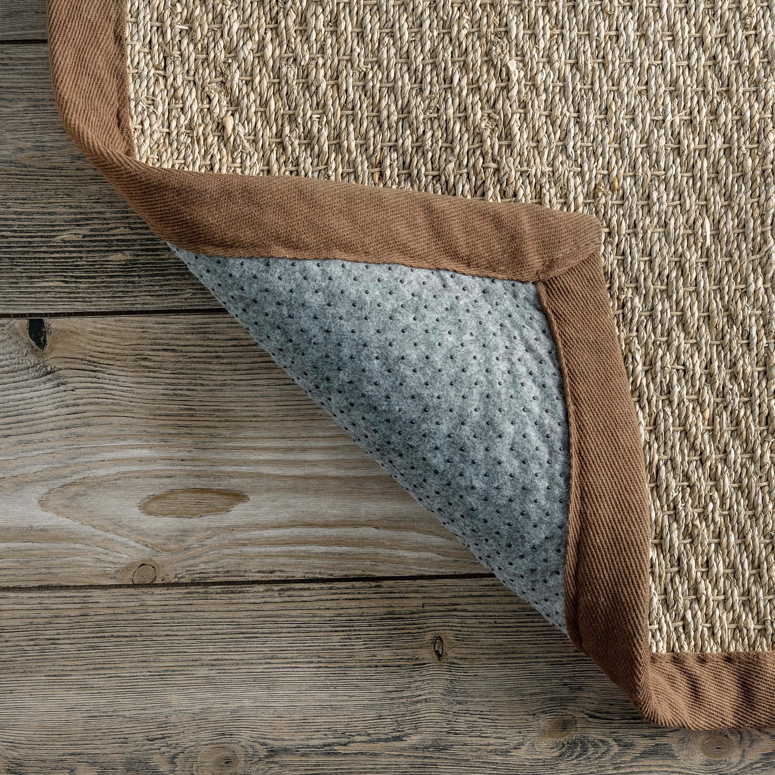 Coastal Breeze Brown Seagrass 31'' Reversible Runner Rug
