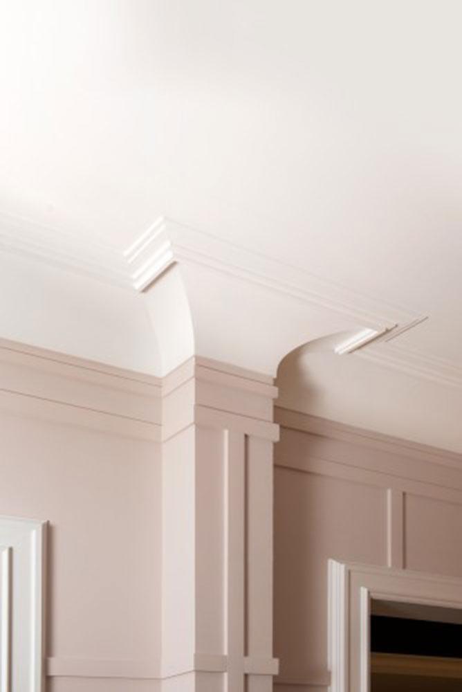 Orac Decor 8-1/2 in x 1-5/8 in x 78-3/4 in Primed White Plain Polyurethane Crown Moulding