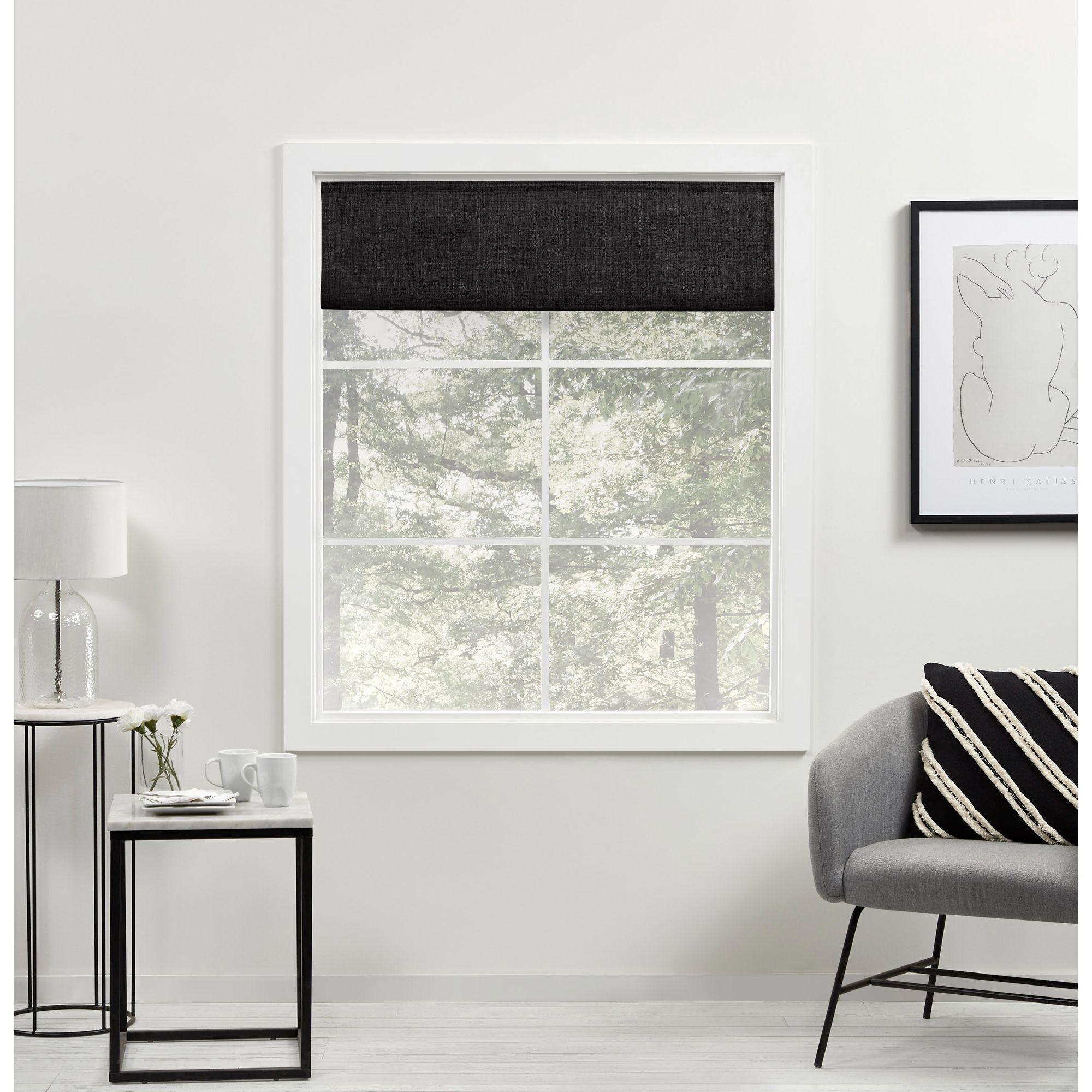 Amalgamated Textiles Exclusive Home Acadia 100% Blackout Roman Shade