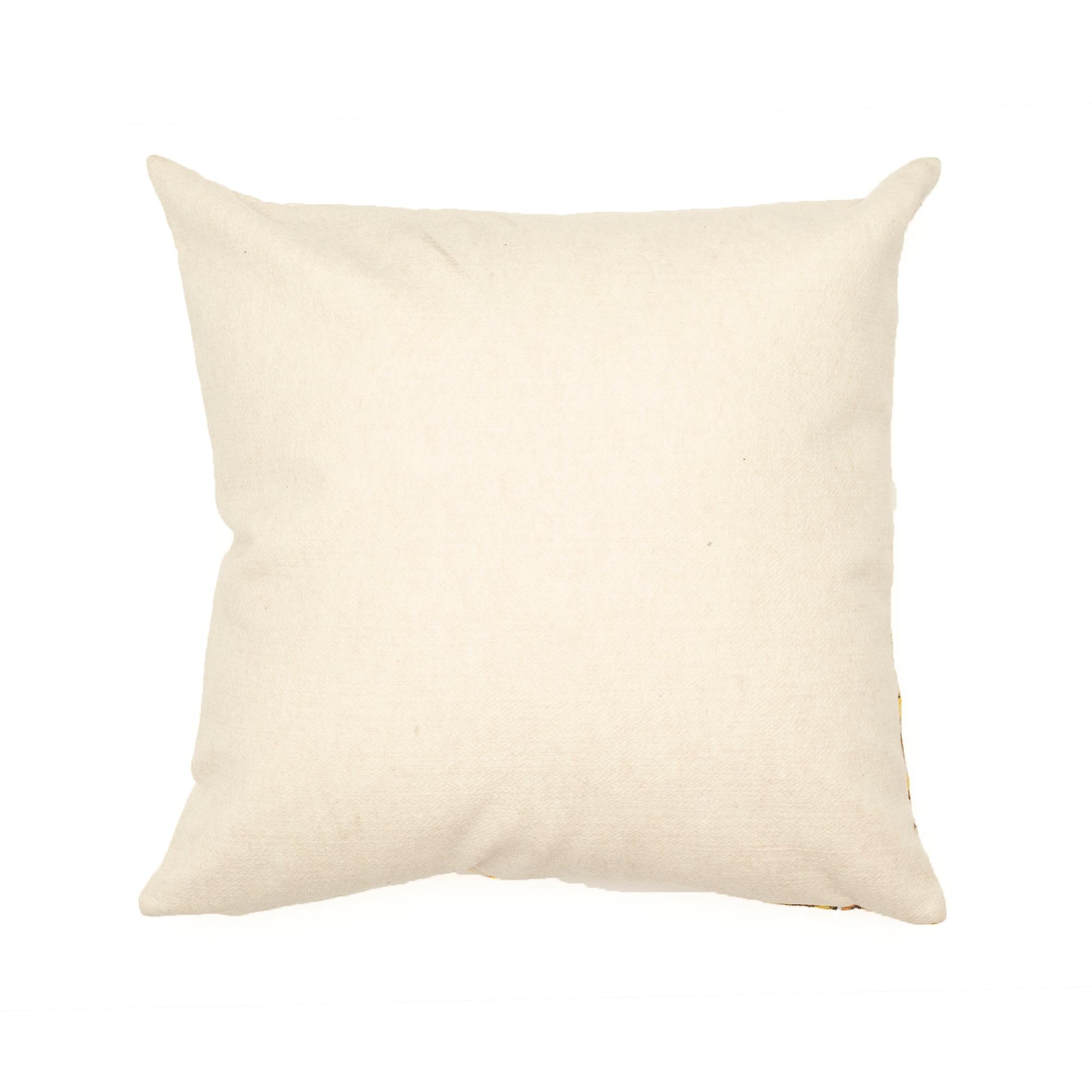 Liora Manne Appliqued,Buttons,Embroidered,Fringed,Ruffled,Sequined,Tassels Polyester,Synthetic Indoor/Outdoor Throw Pillow