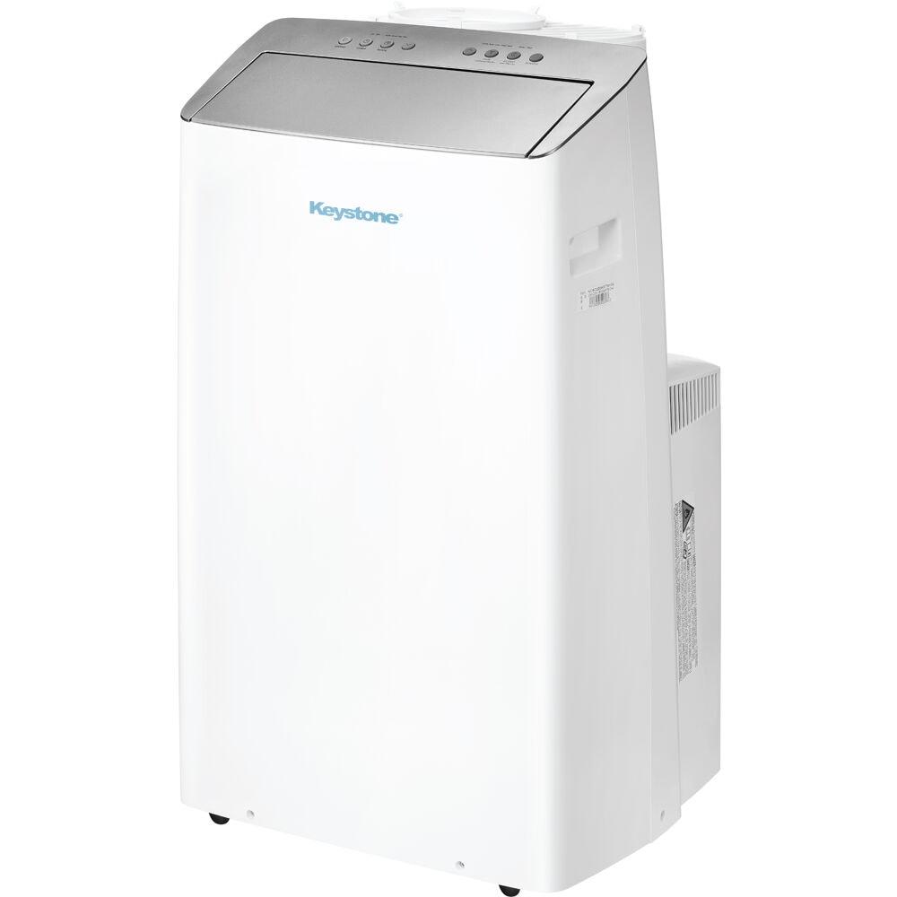 Keystone 12,000 BTU DOE Portable Inverter Air Conditioner with Heater and Remote Control