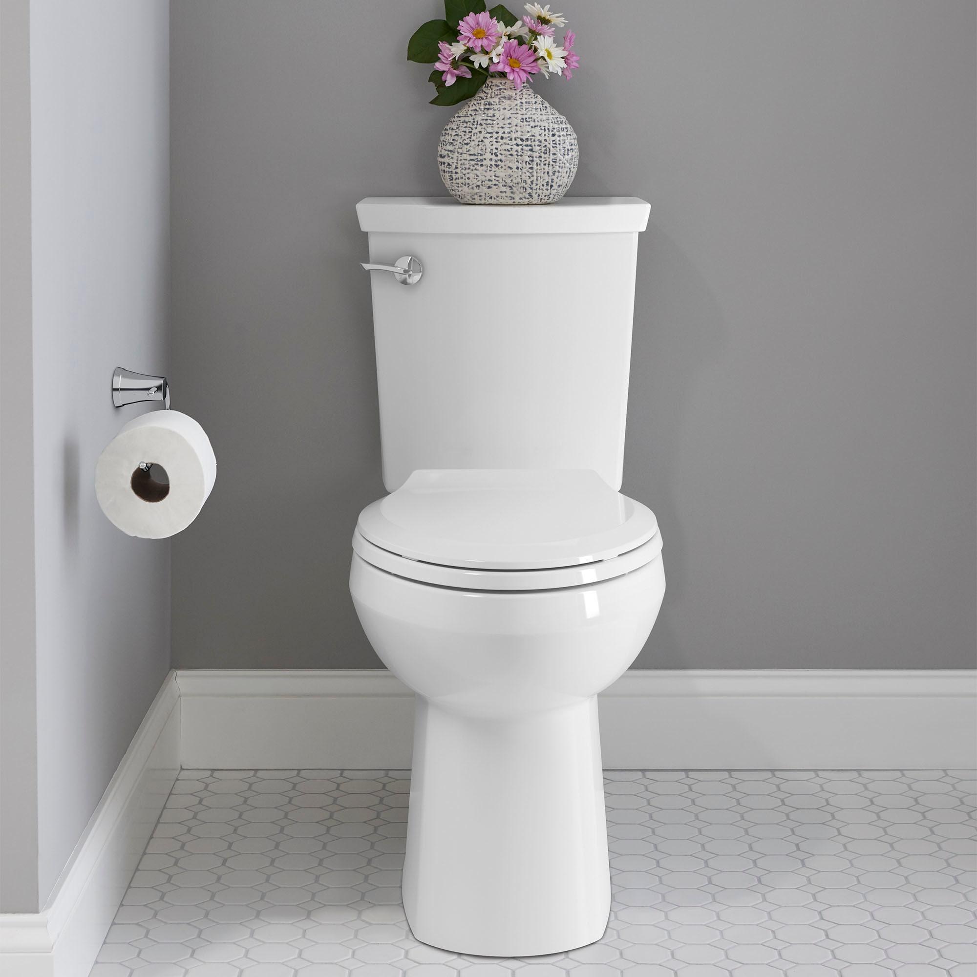 American Standard H2Option 1.1 Gallons GPF Elongated Comfort Height Floor Mounted Two-Piece Toilet (Seat Not Included)