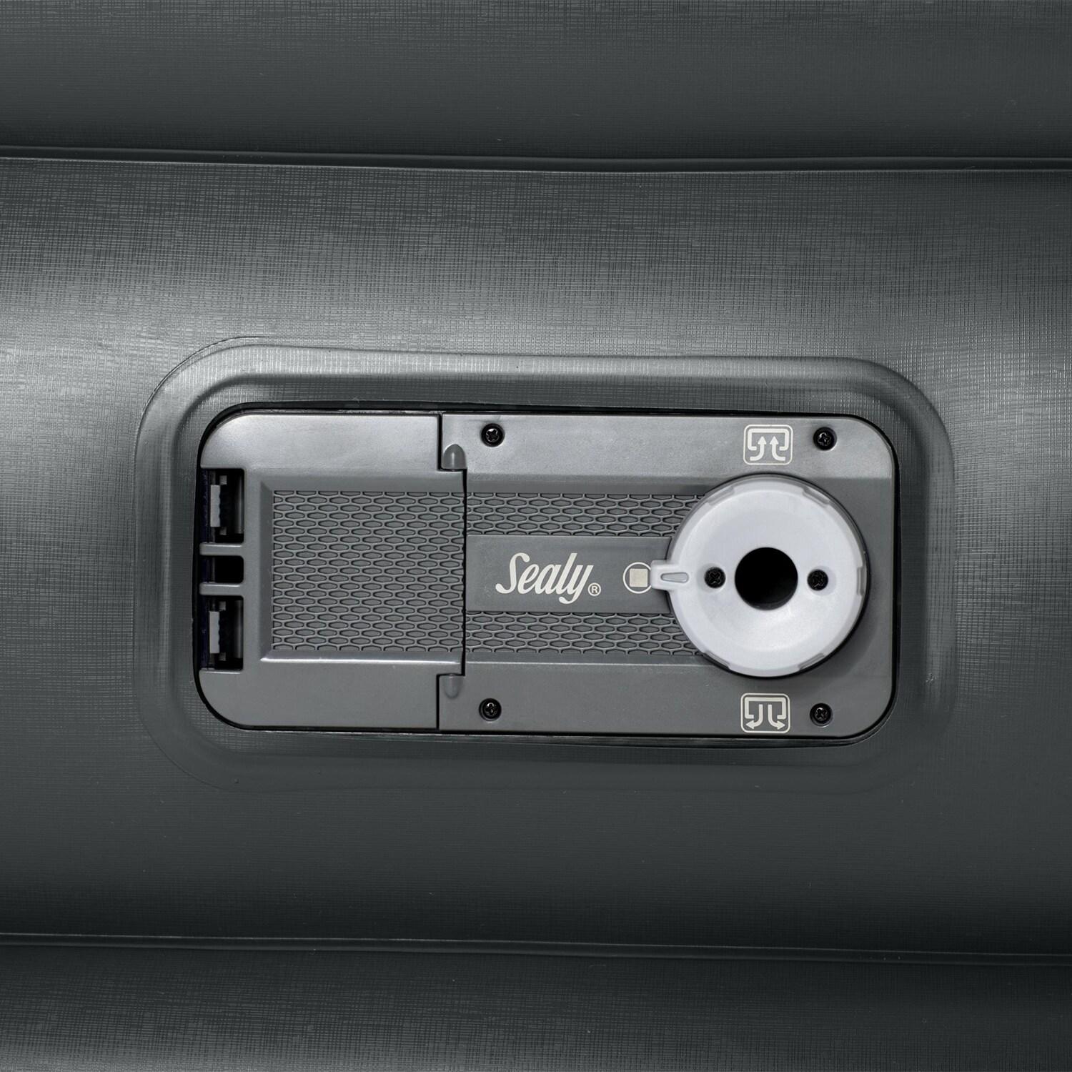 Bestway Sealy Tritech Inflatable Air Mattress Bed Queen 20" with Built-In AC Pump & Bag