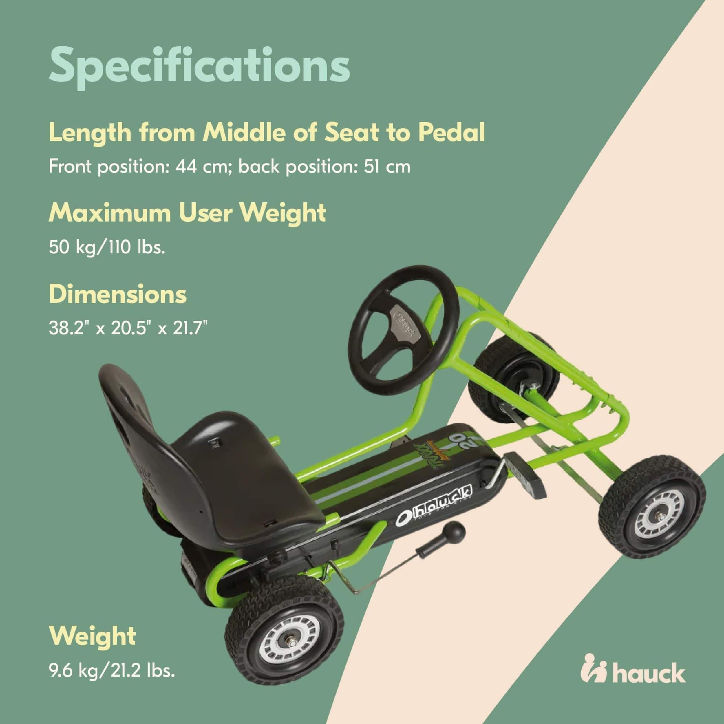 Hauck 1 Seater Pedal Ride On