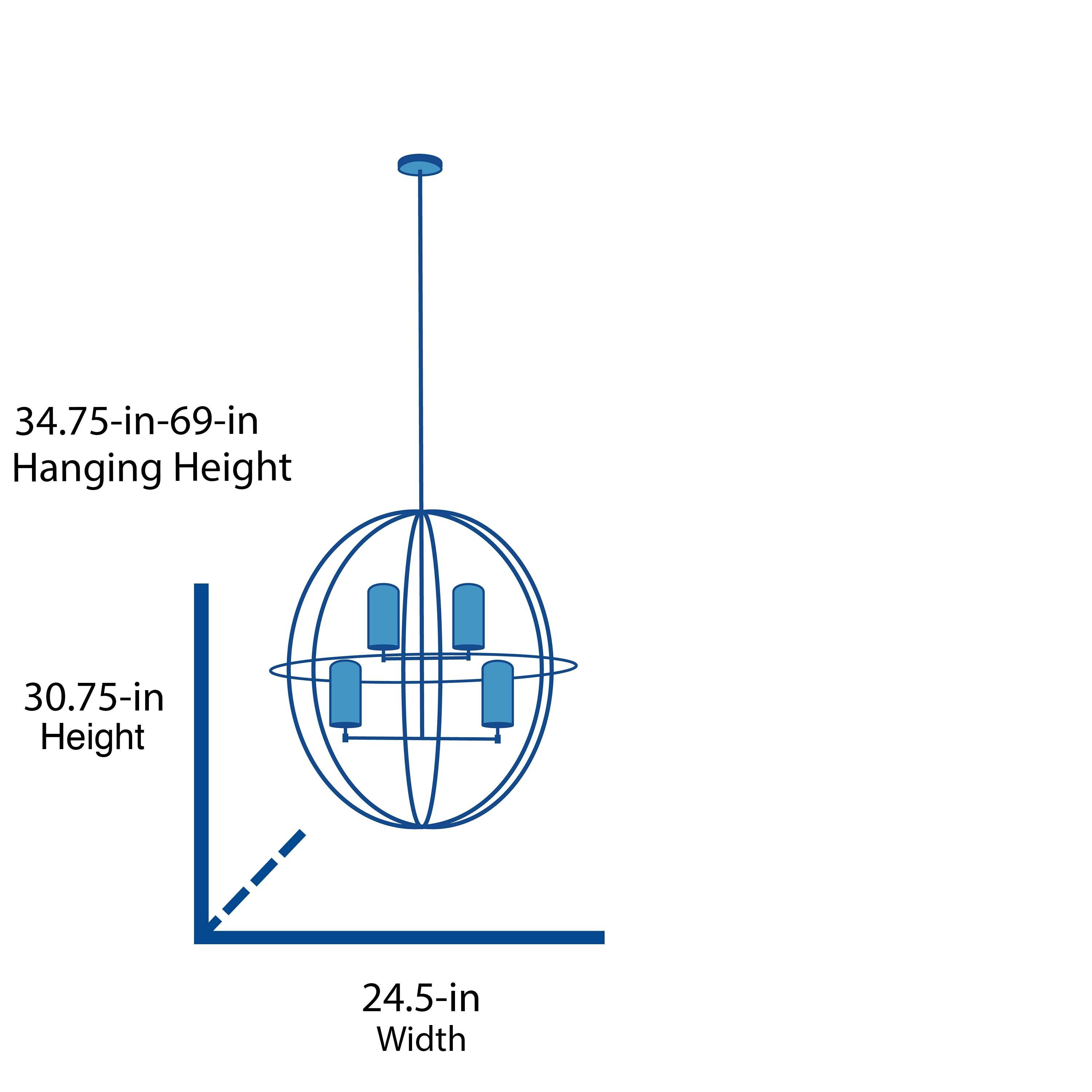 Kichler Lighting Winslow 3 - Light Dimmable Geometric Chandelier