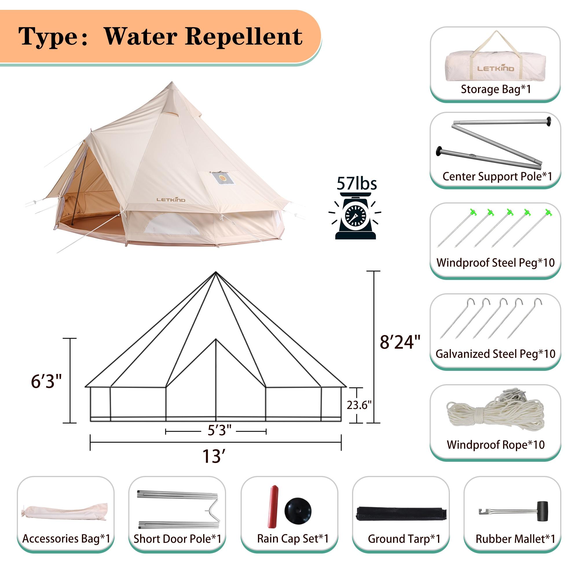Garsing 2 Person Lightweight Camping Tent With Carrying Bag
