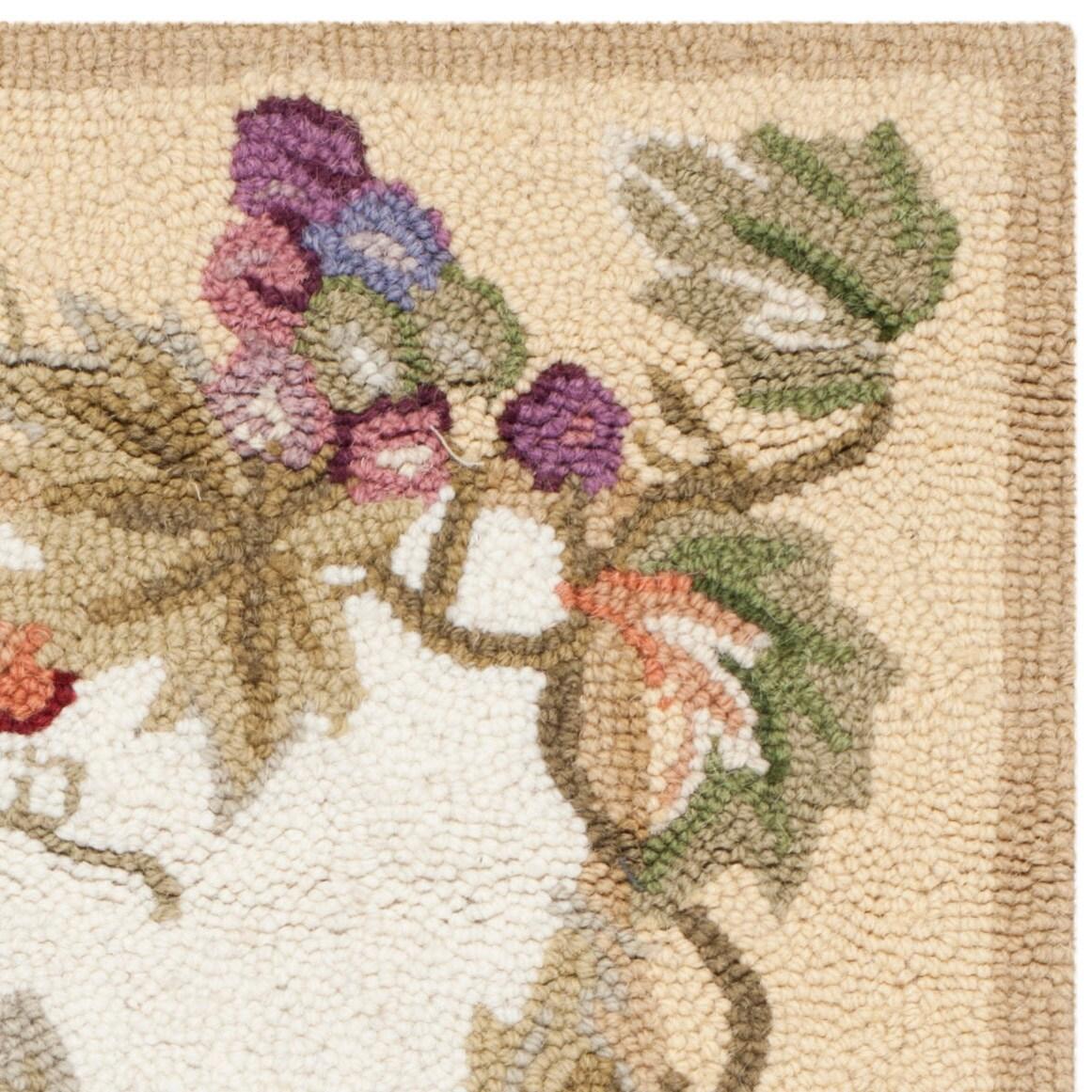 Chelsea HK116 Handmade Accent Rug - 2'6"x4' - Ivory - Safavieh